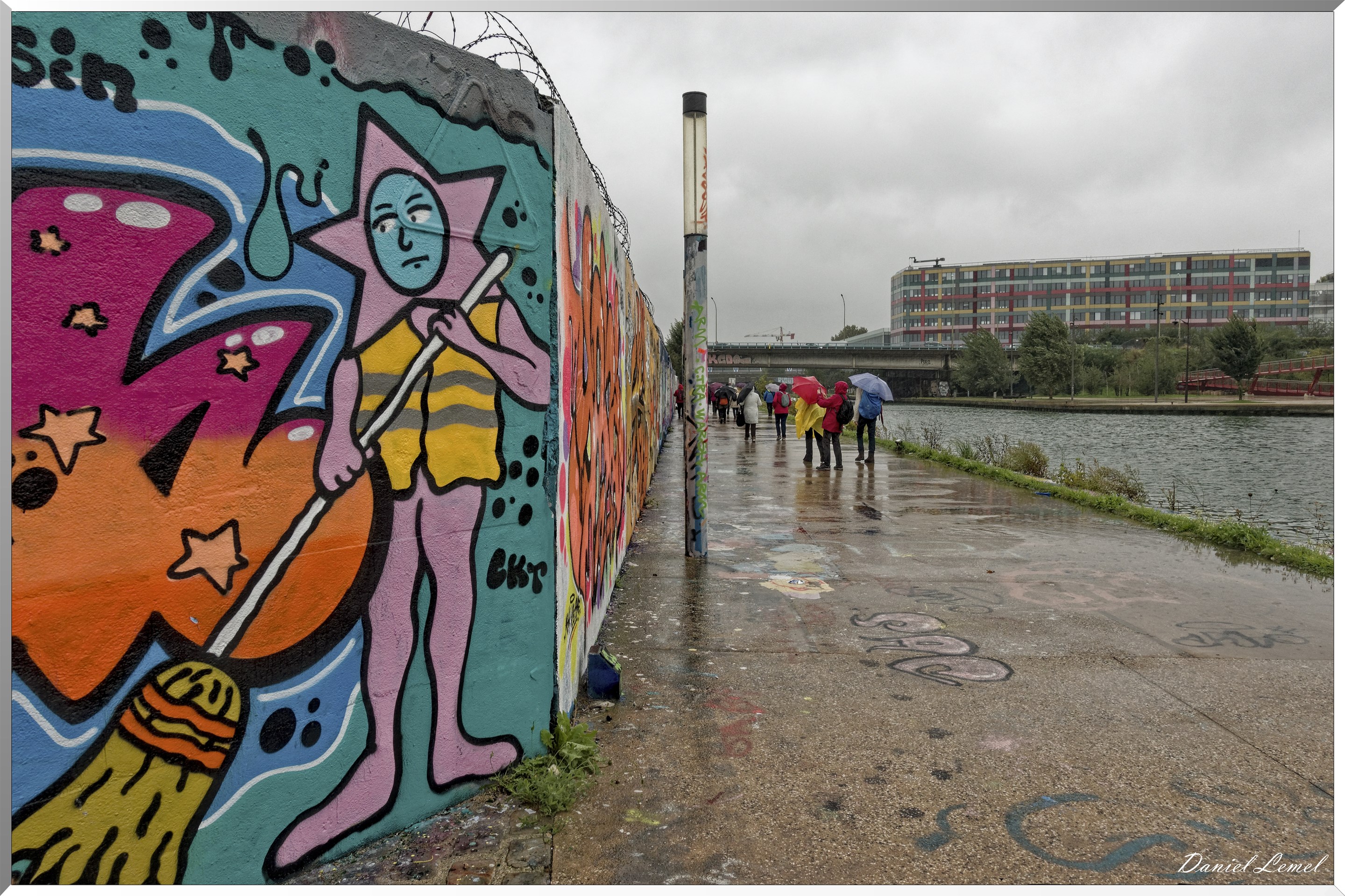 Paris- Le canal St-Denis, le canal St-Martin