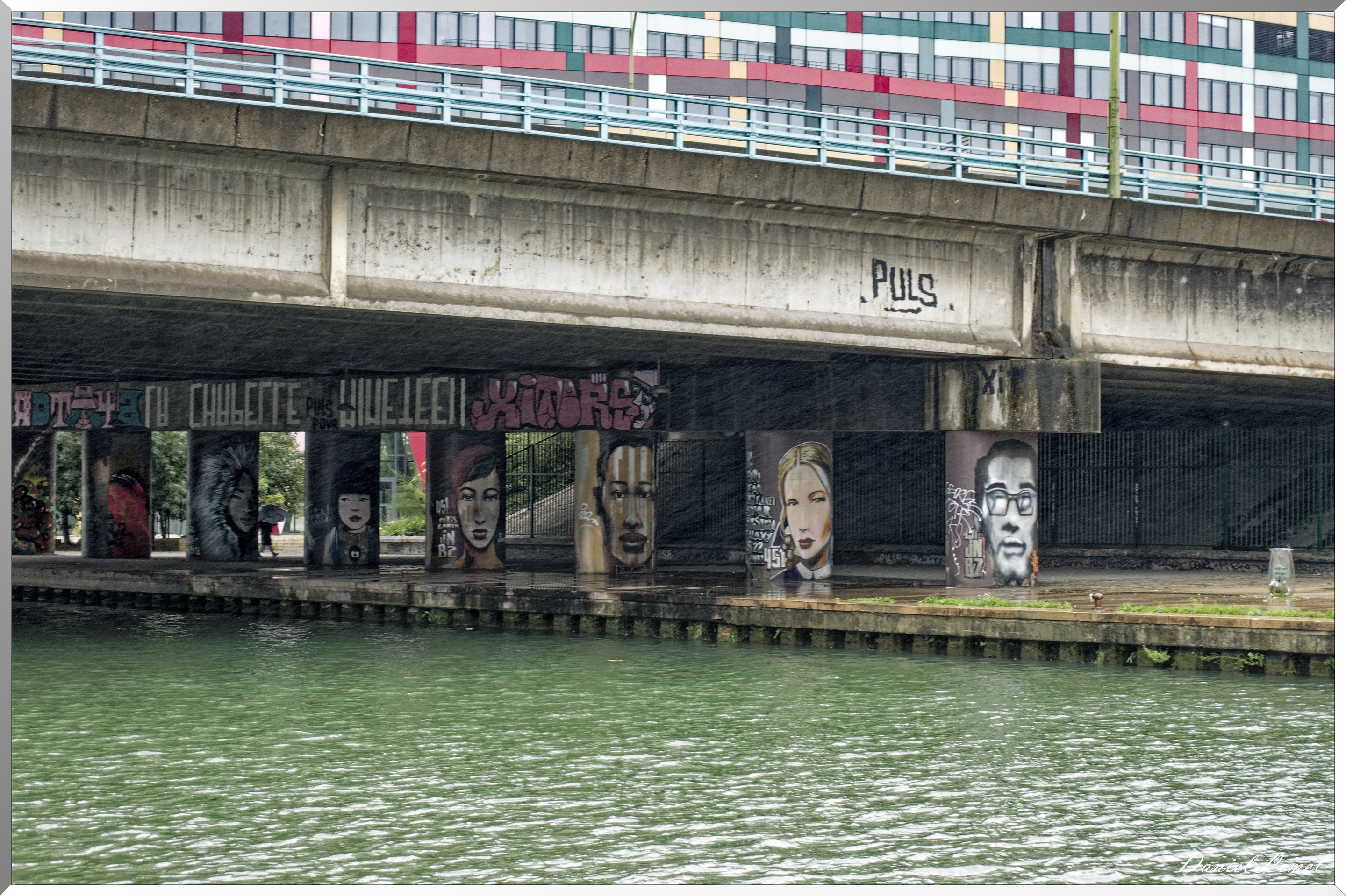 Paris- Le canal St-Denis, le canal St-Martin