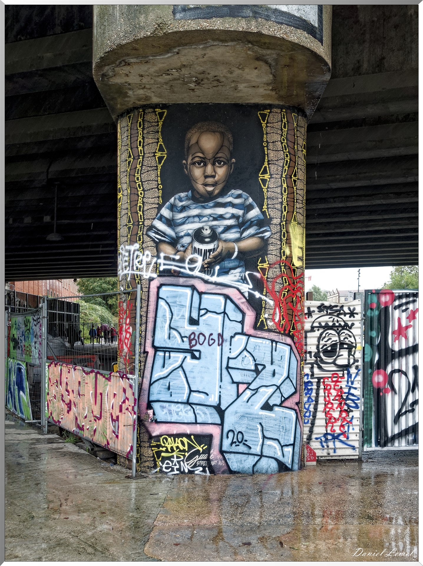 Paris- Le canal St-Denis, le canal St-Martin