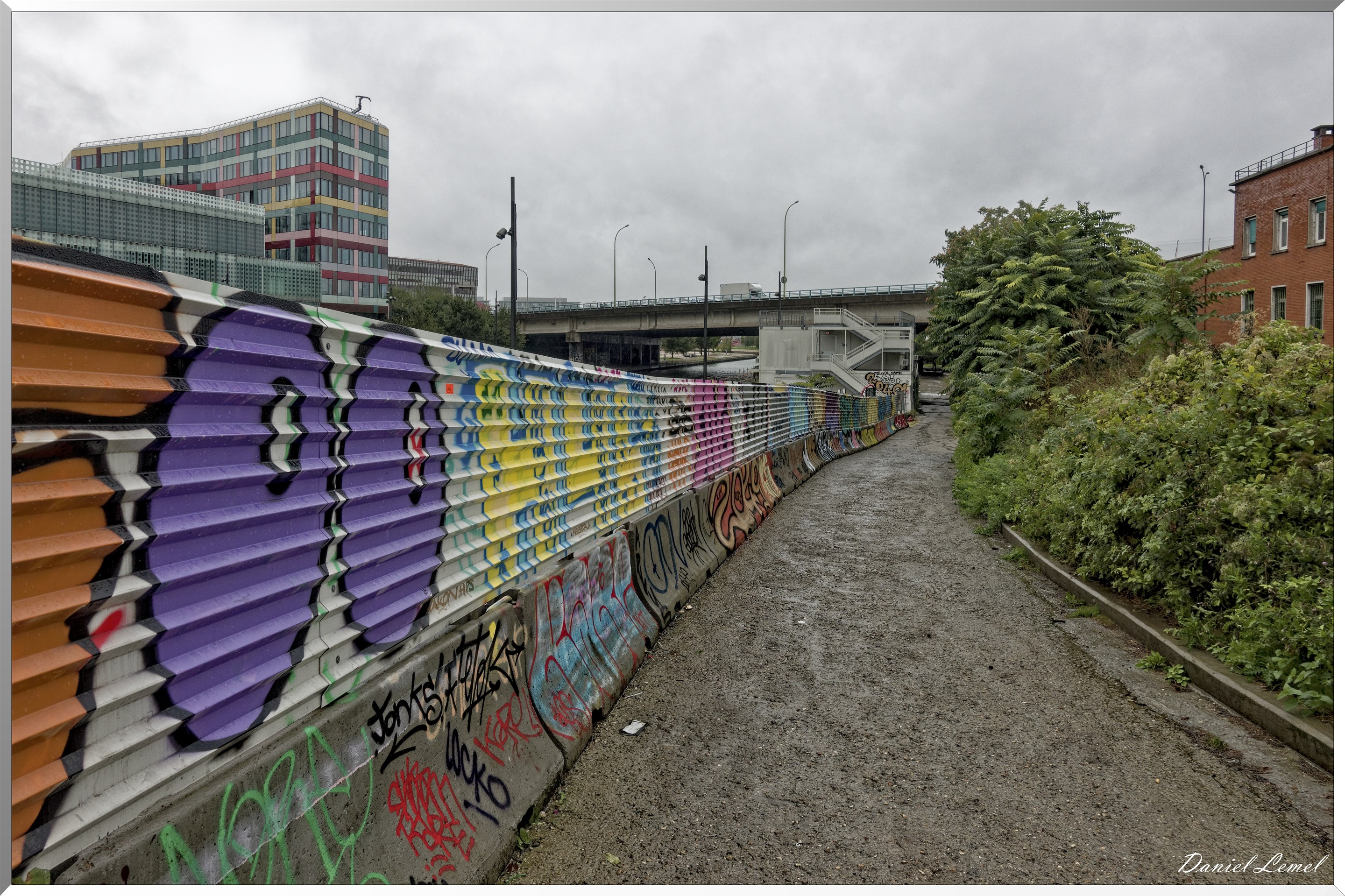 Paris- Le canal St-Denis, le canal St-Martin