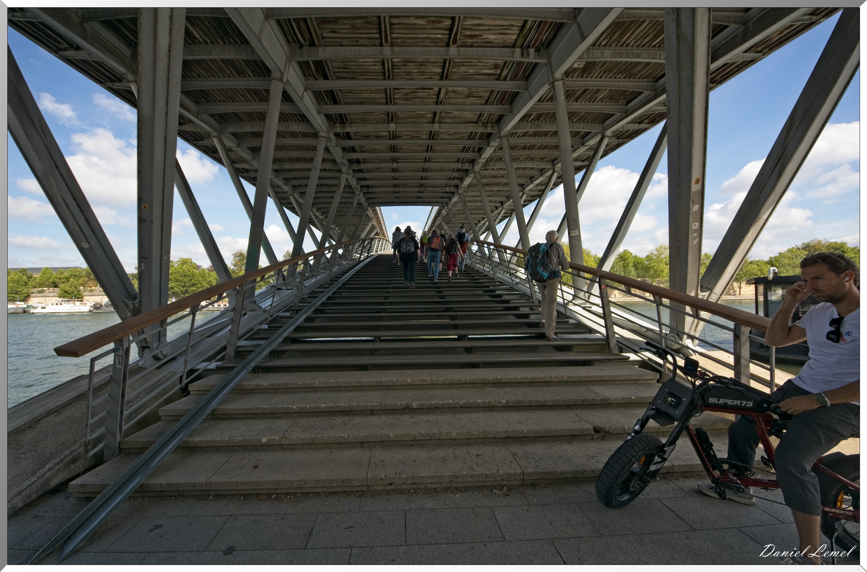 La passerelle Léopold-Sédar-Senghor