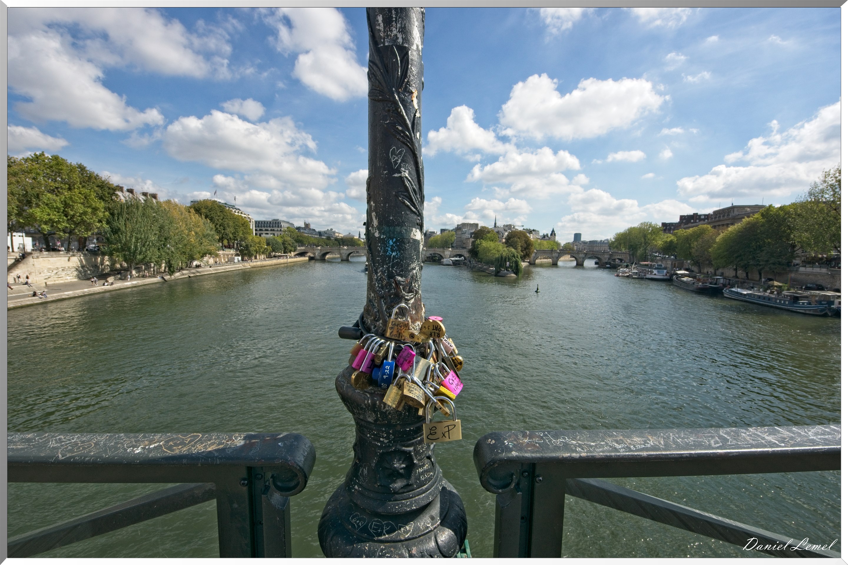 Le pont Neuf vue du Pont des Arts