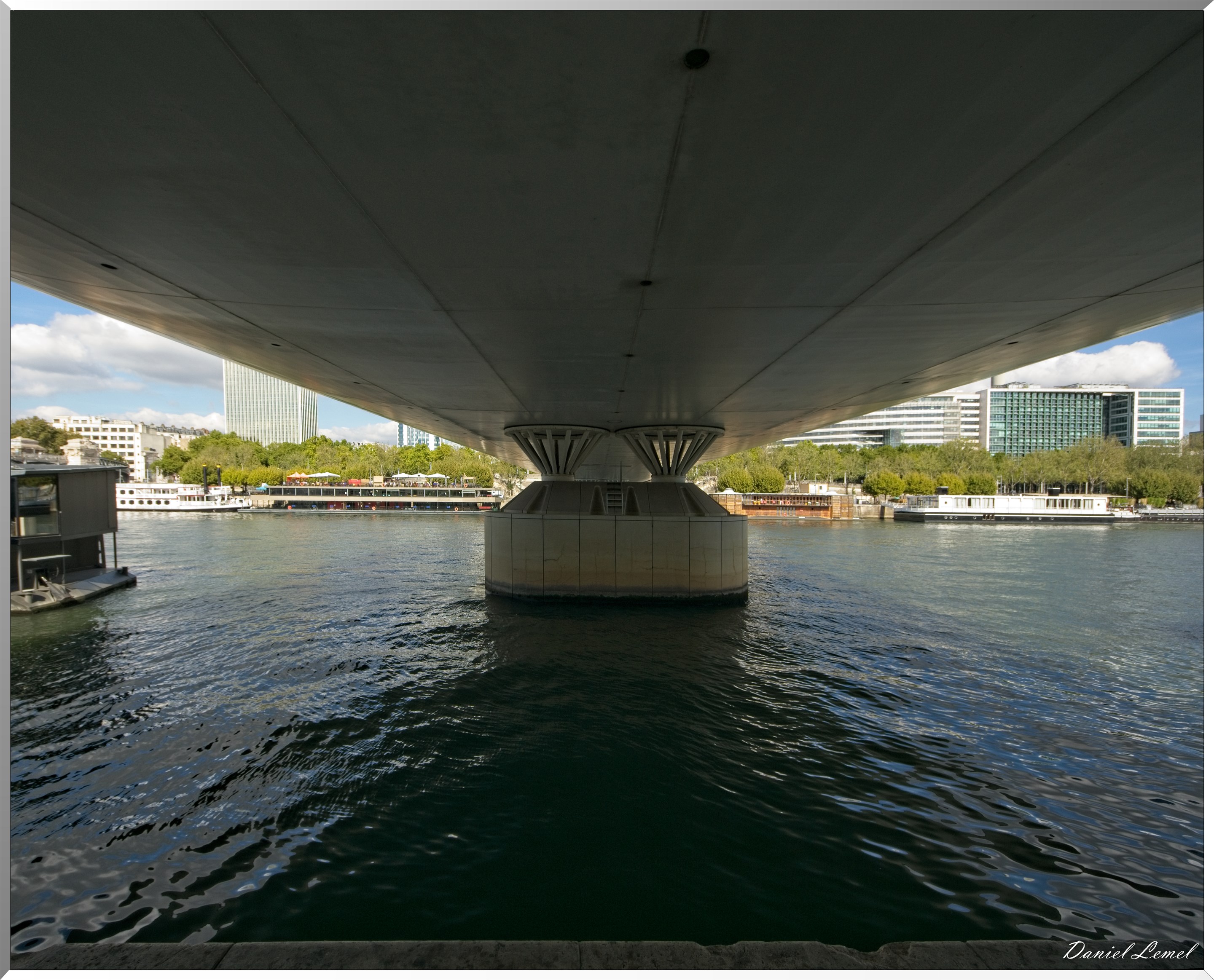 Le pont Charles de Gaulle - Le tablier