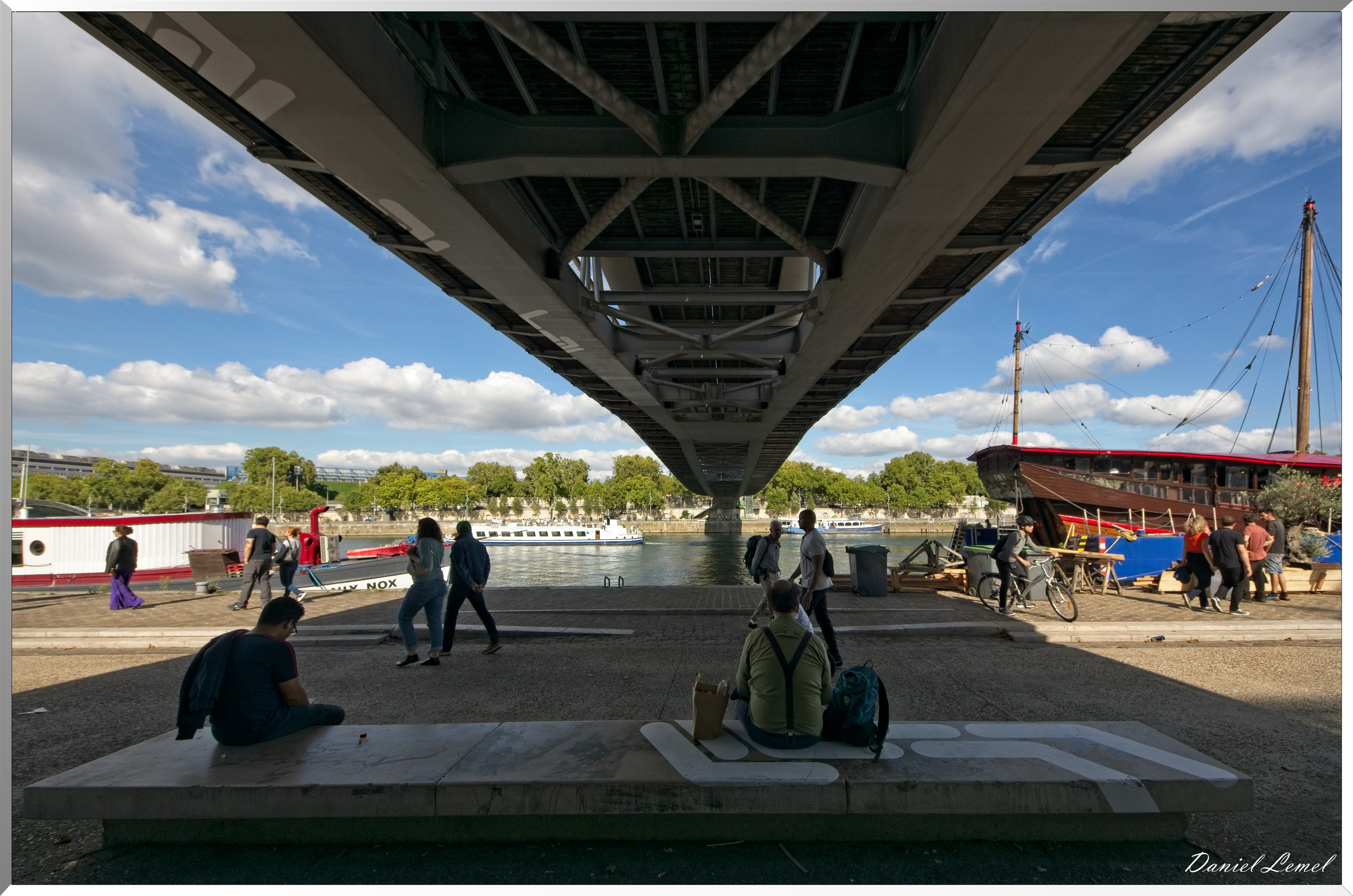 La passerelle Simone de Beauvoir