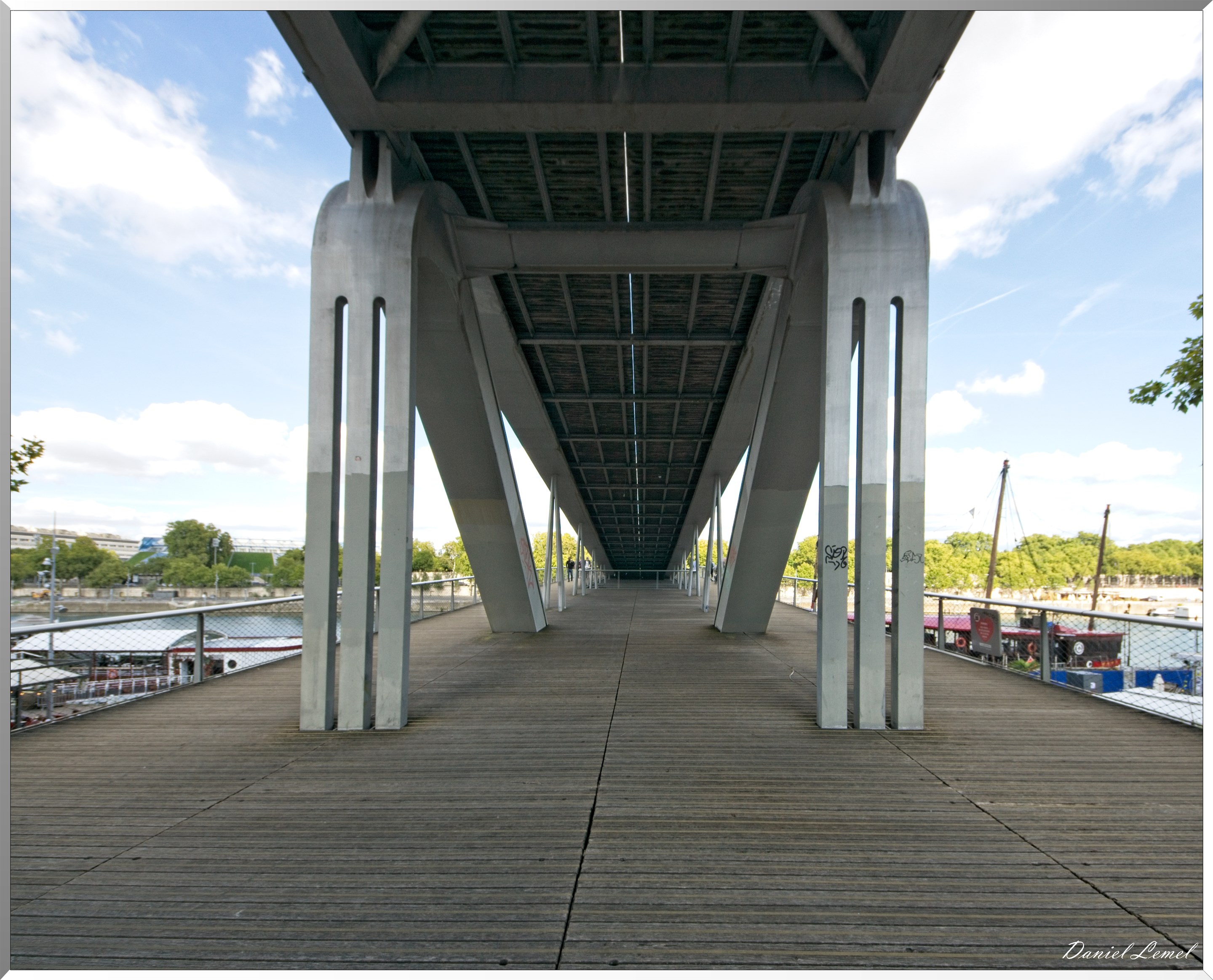 La passerelle Simone de Beauvoir