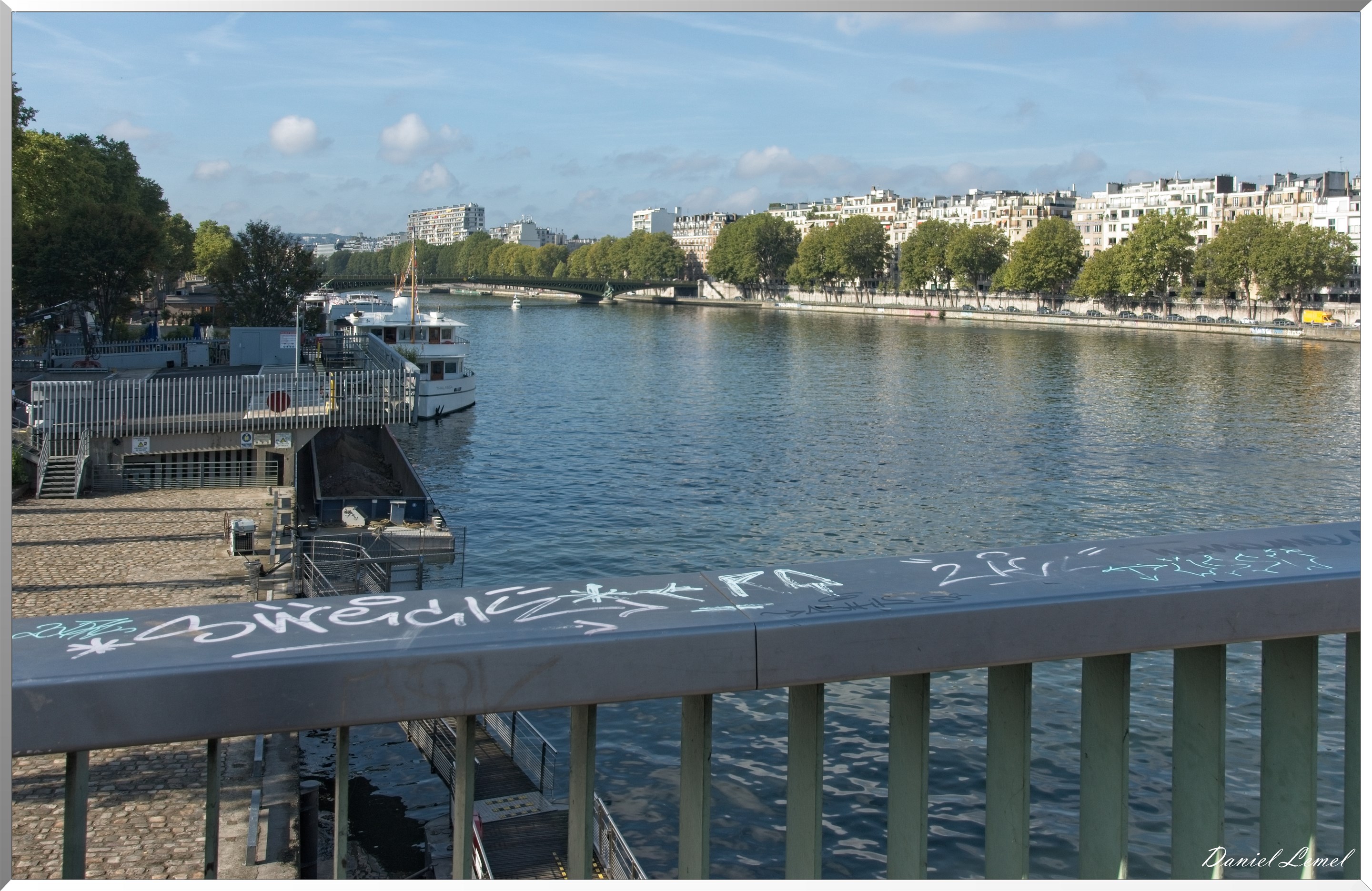 Pont Mirabeau - Vue du Pont de Grenelle