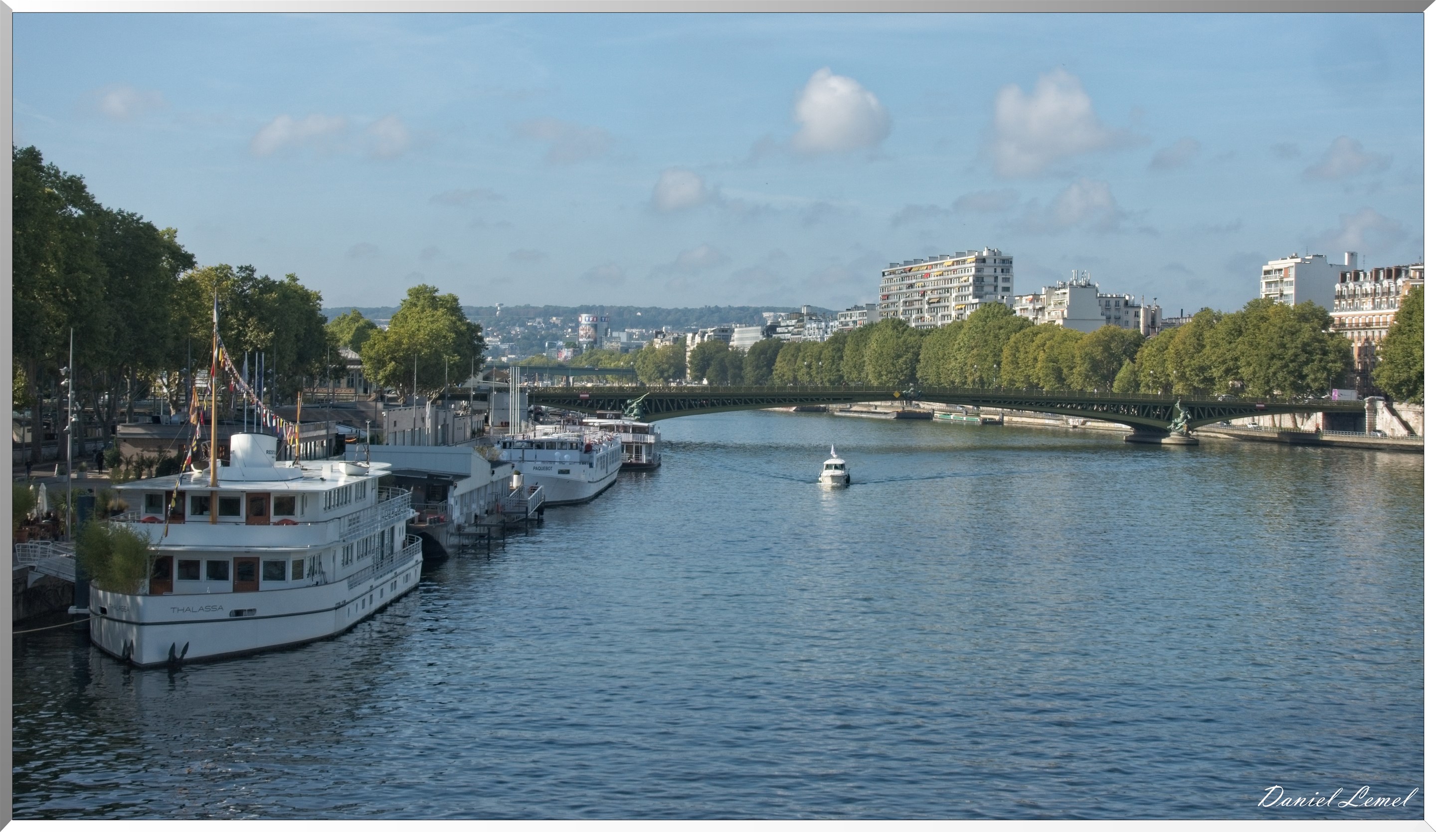 Pont Mirabeau - Vue du Pont de Grenelle
