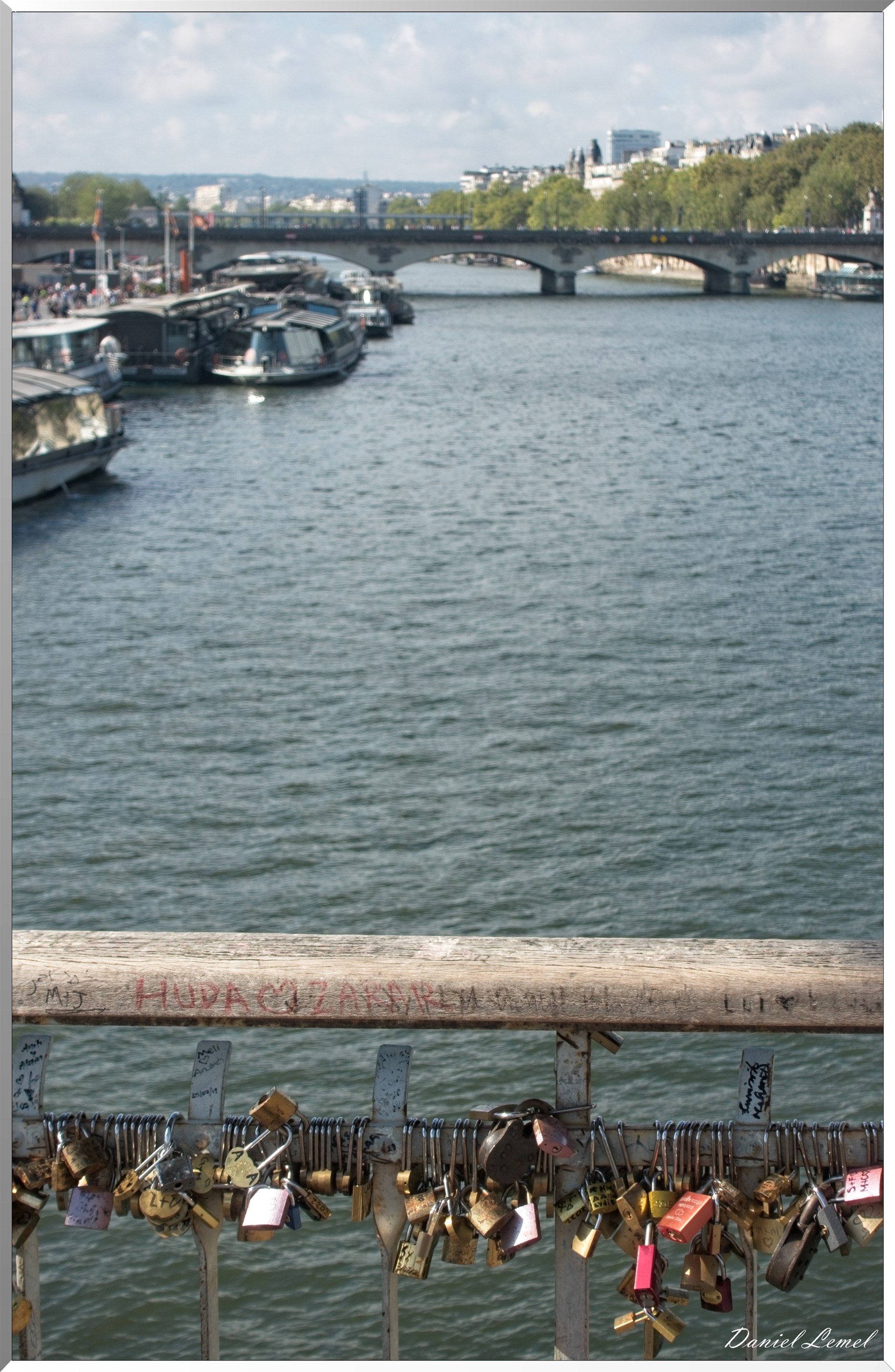Pont d'Iéna vue de la passerelle Debilly