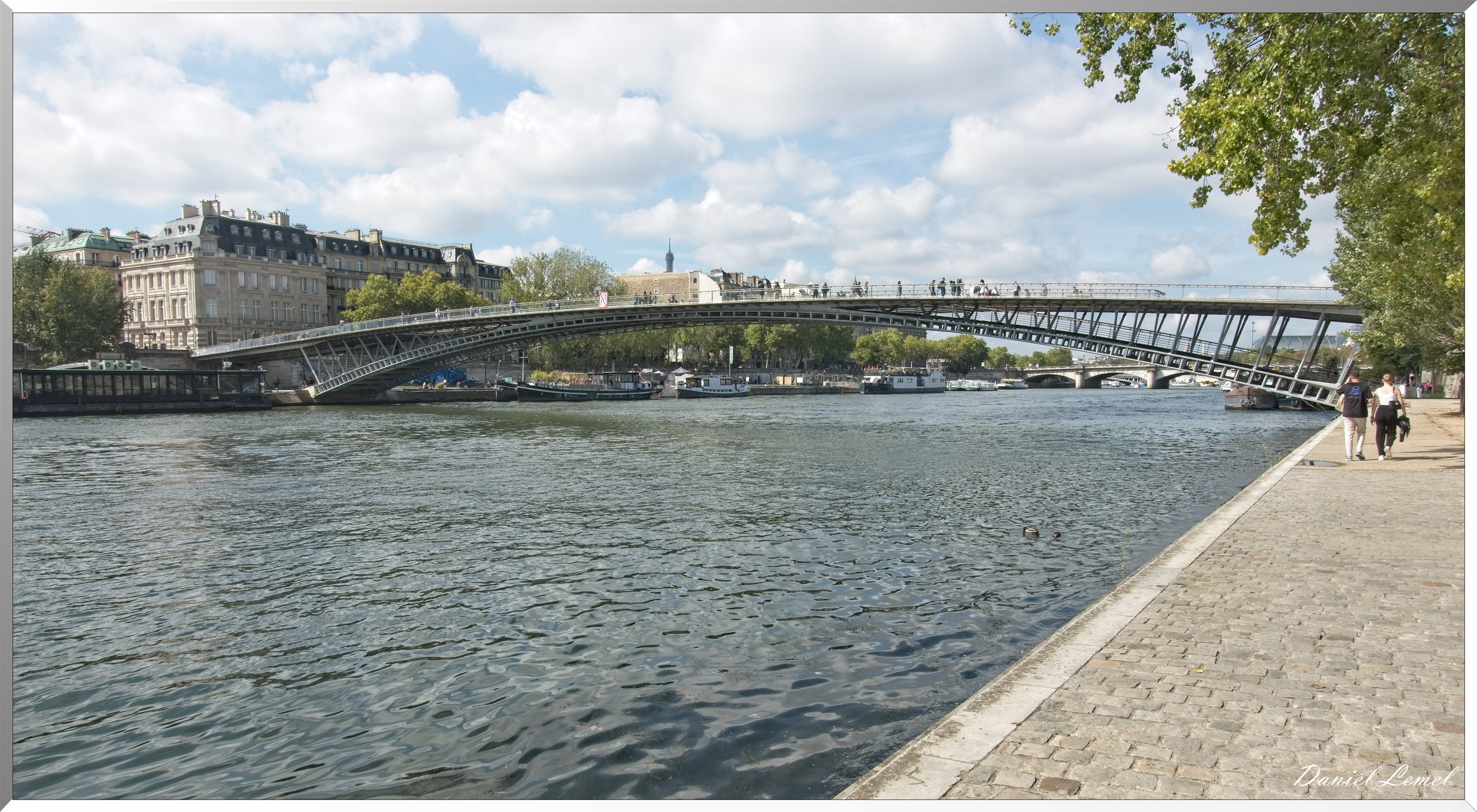 La passerelle Léopold-Sédar-Senghor