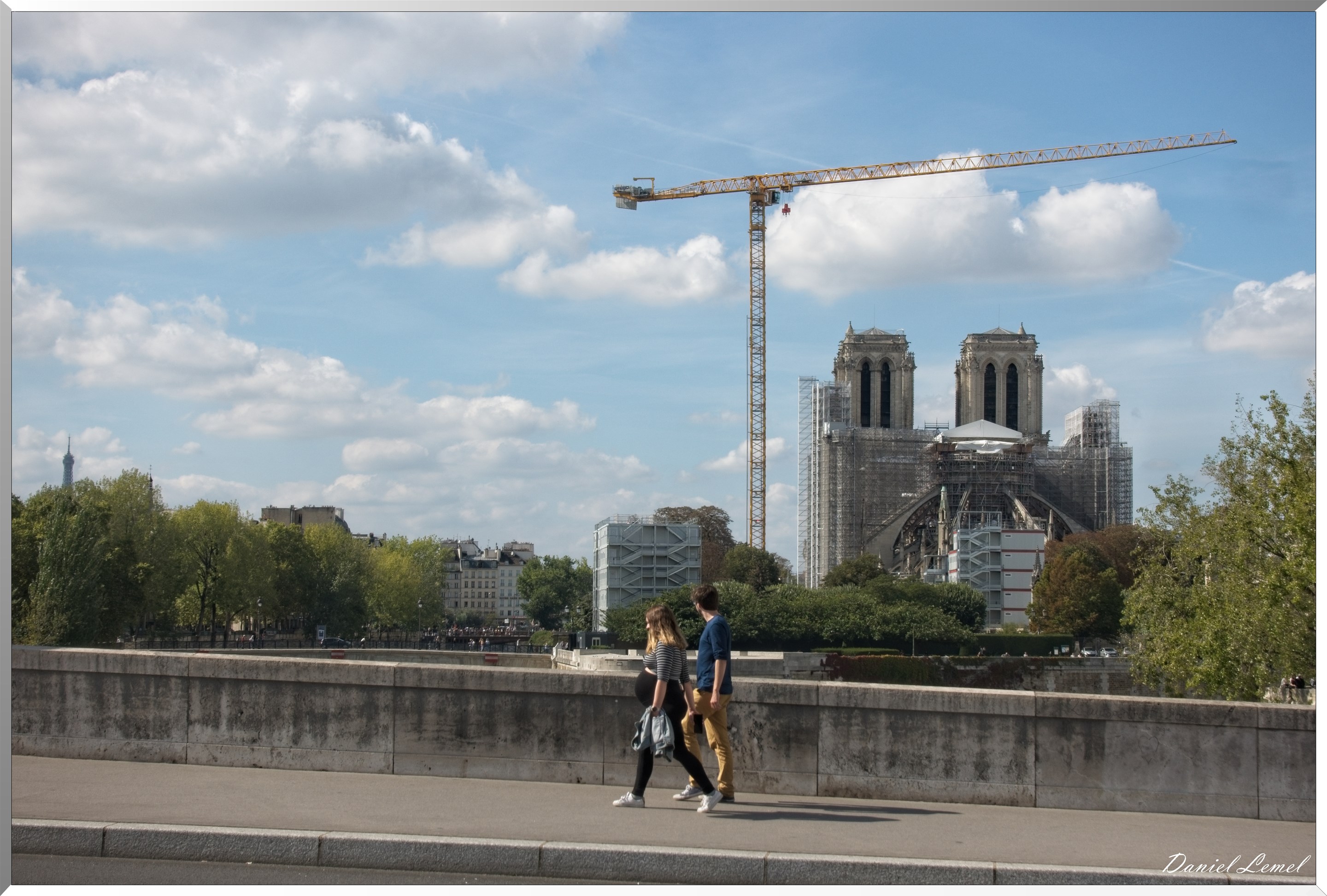 Notre-Dame de Paris en travaux