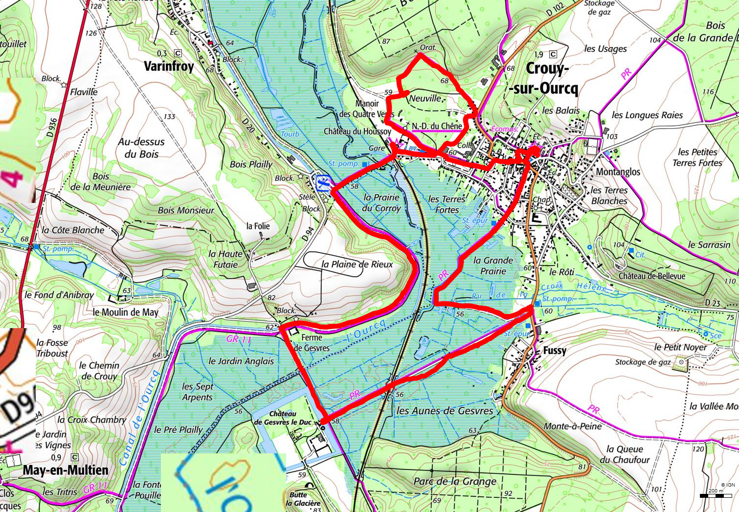 3ème journée - Crouy-sur-Ourcq