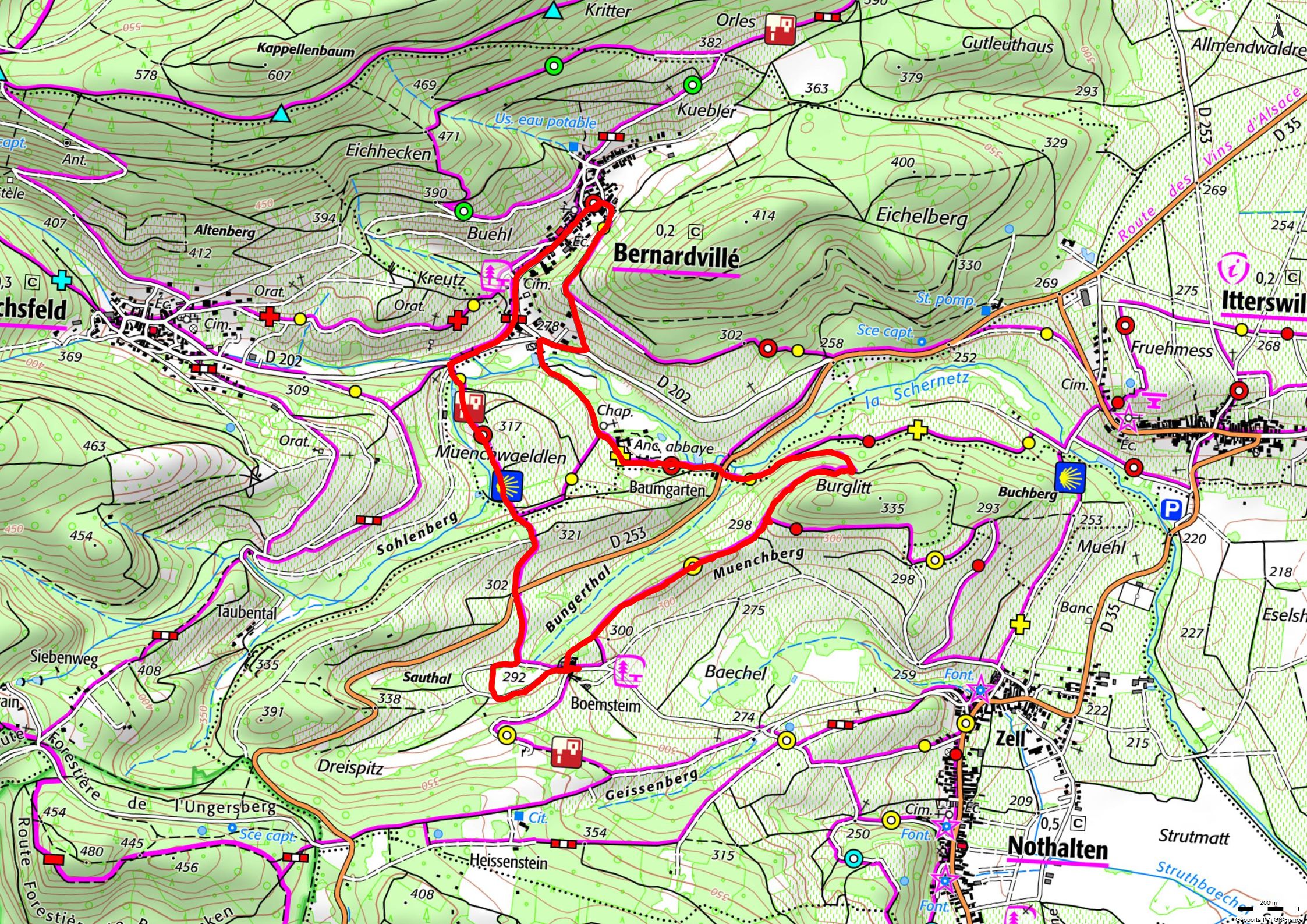 Rando - Bernardvillé