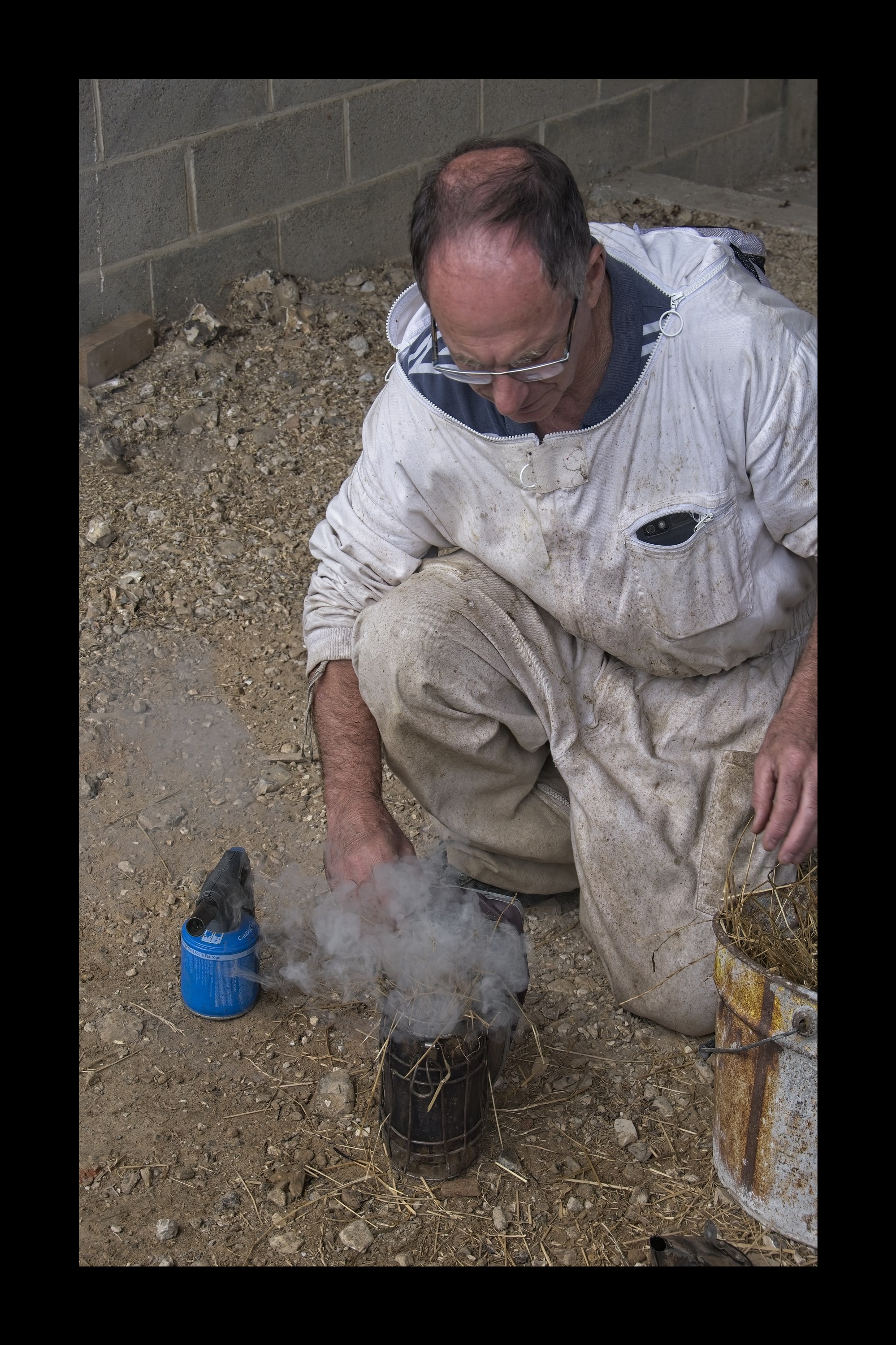 Visite du Rucher de Cantiers