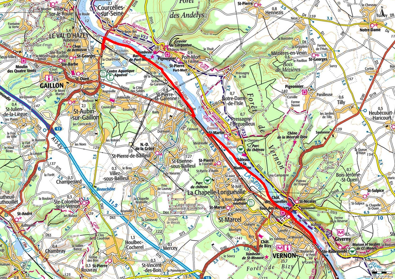 25-08-2025 - Bord de Seine - Vernon à Gaillon