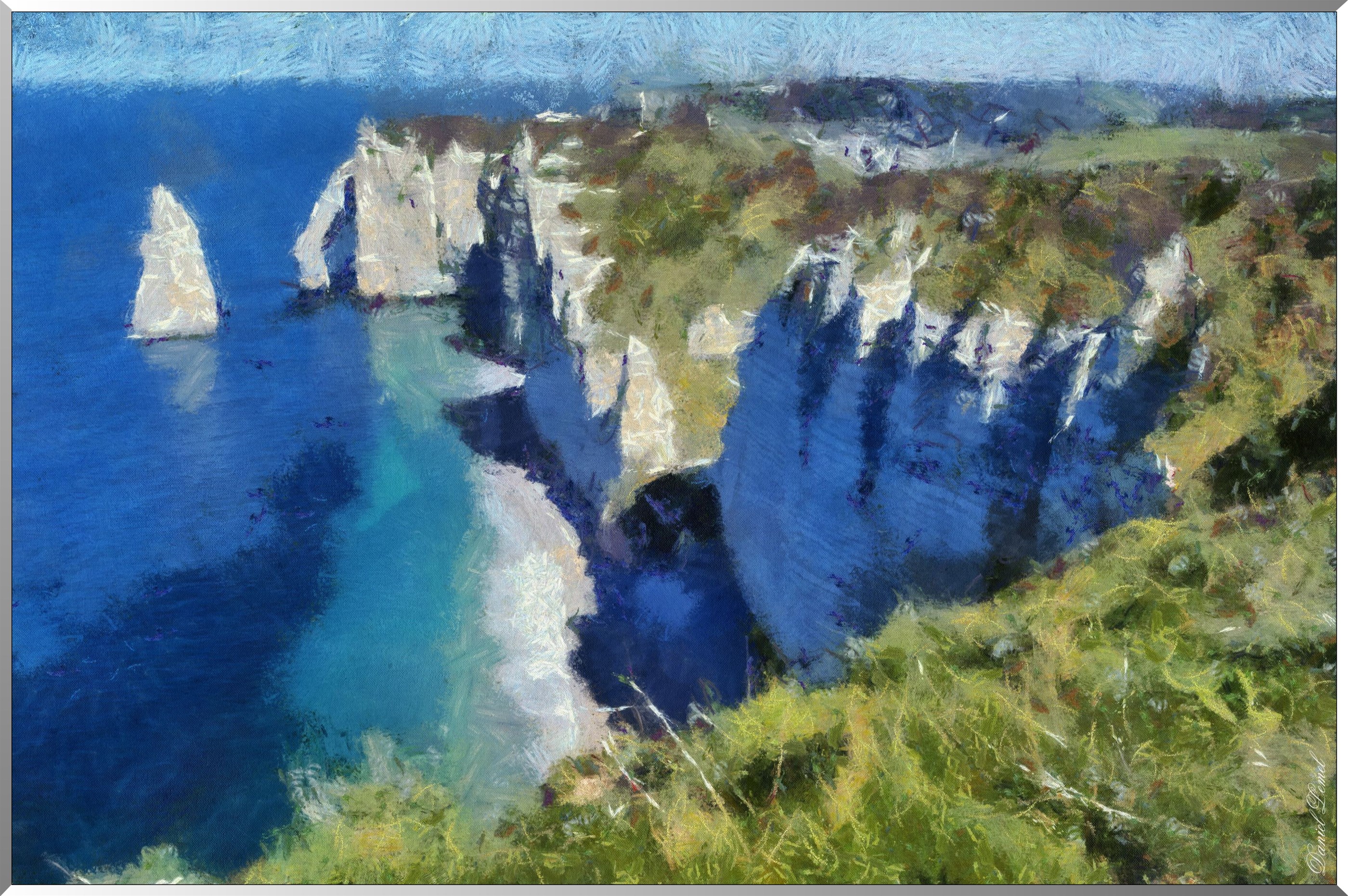 Les falaises d'Etretat