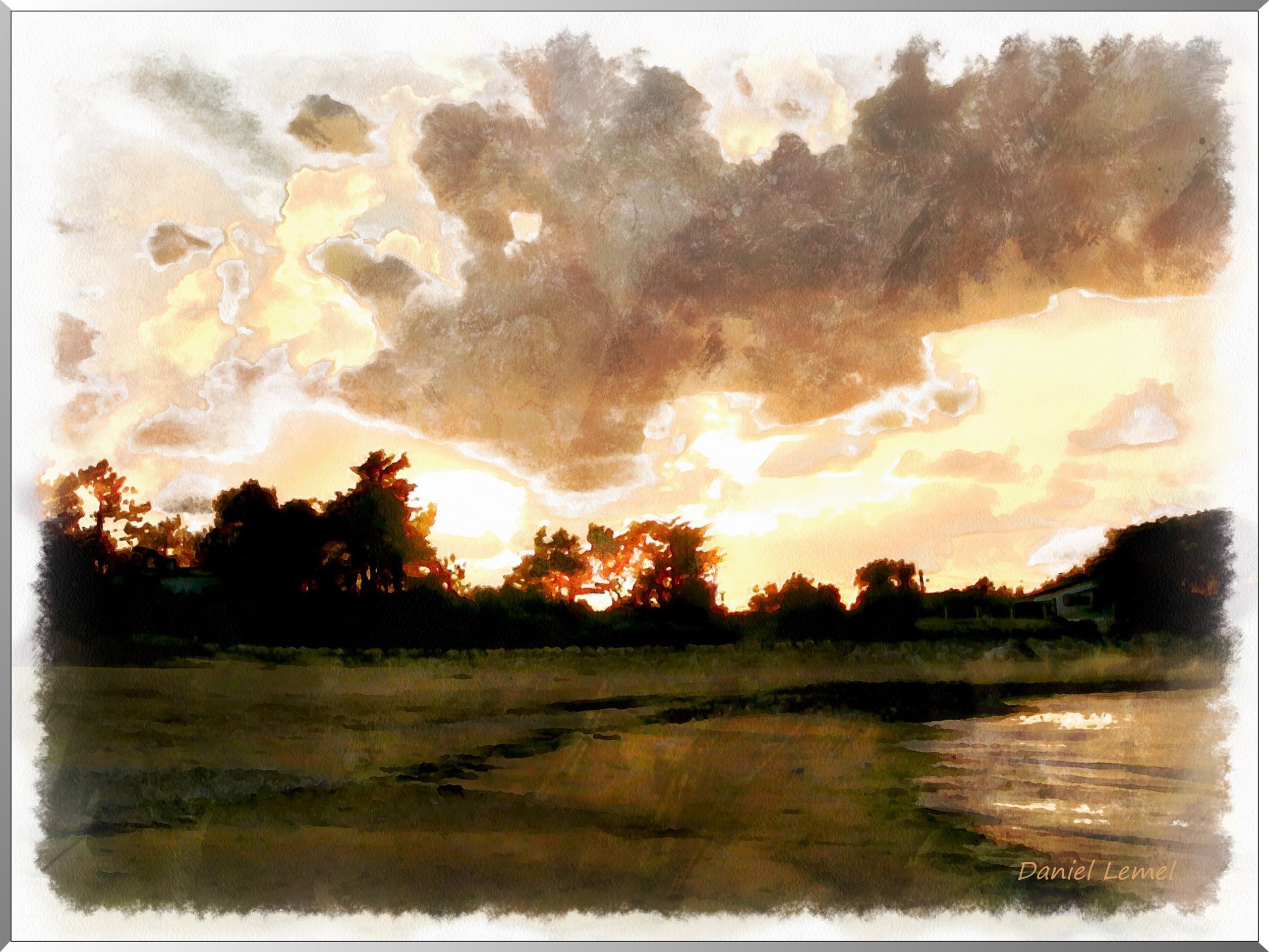 Coucher de soleil