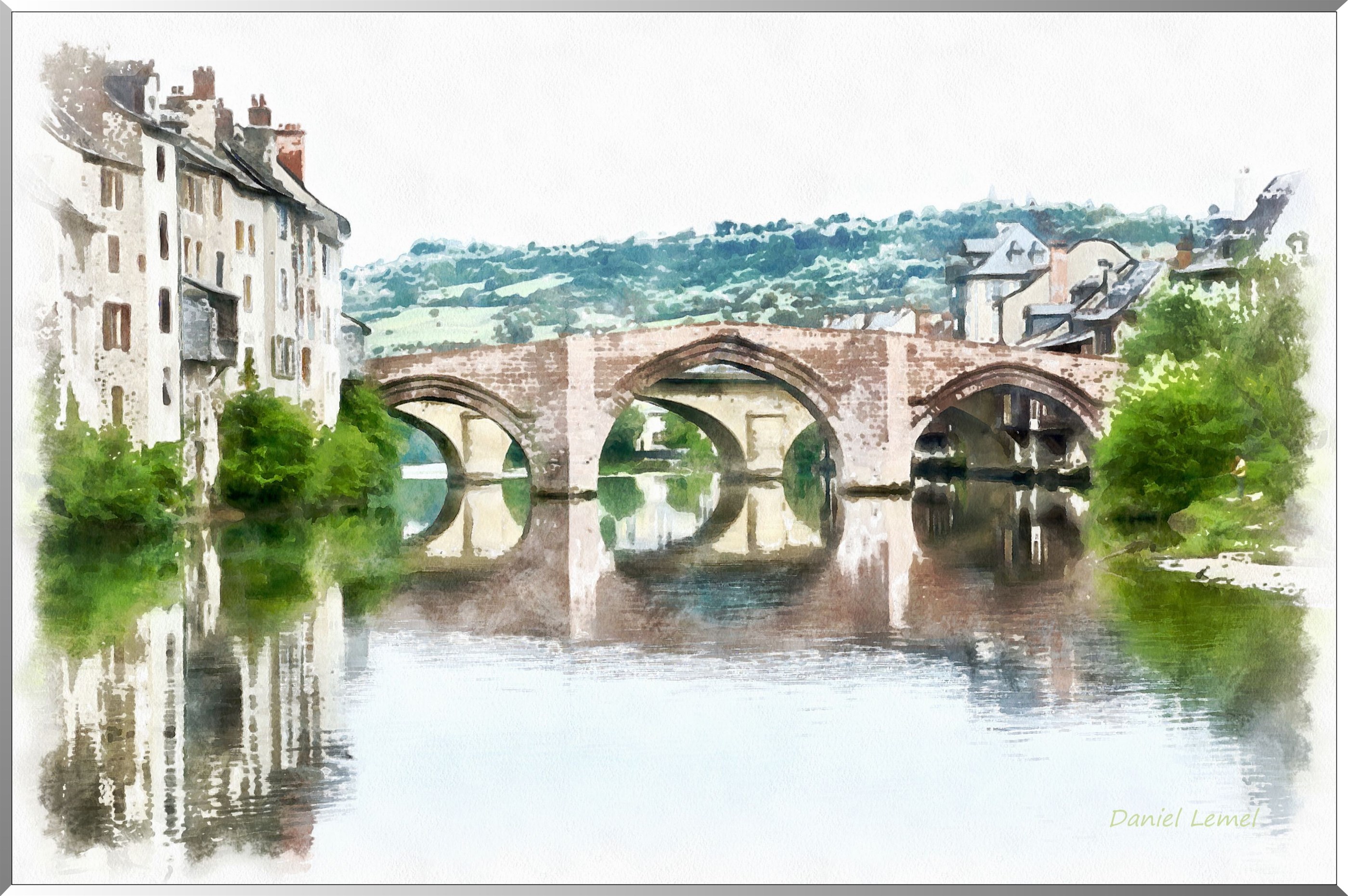 Le pont vieux - Espalion