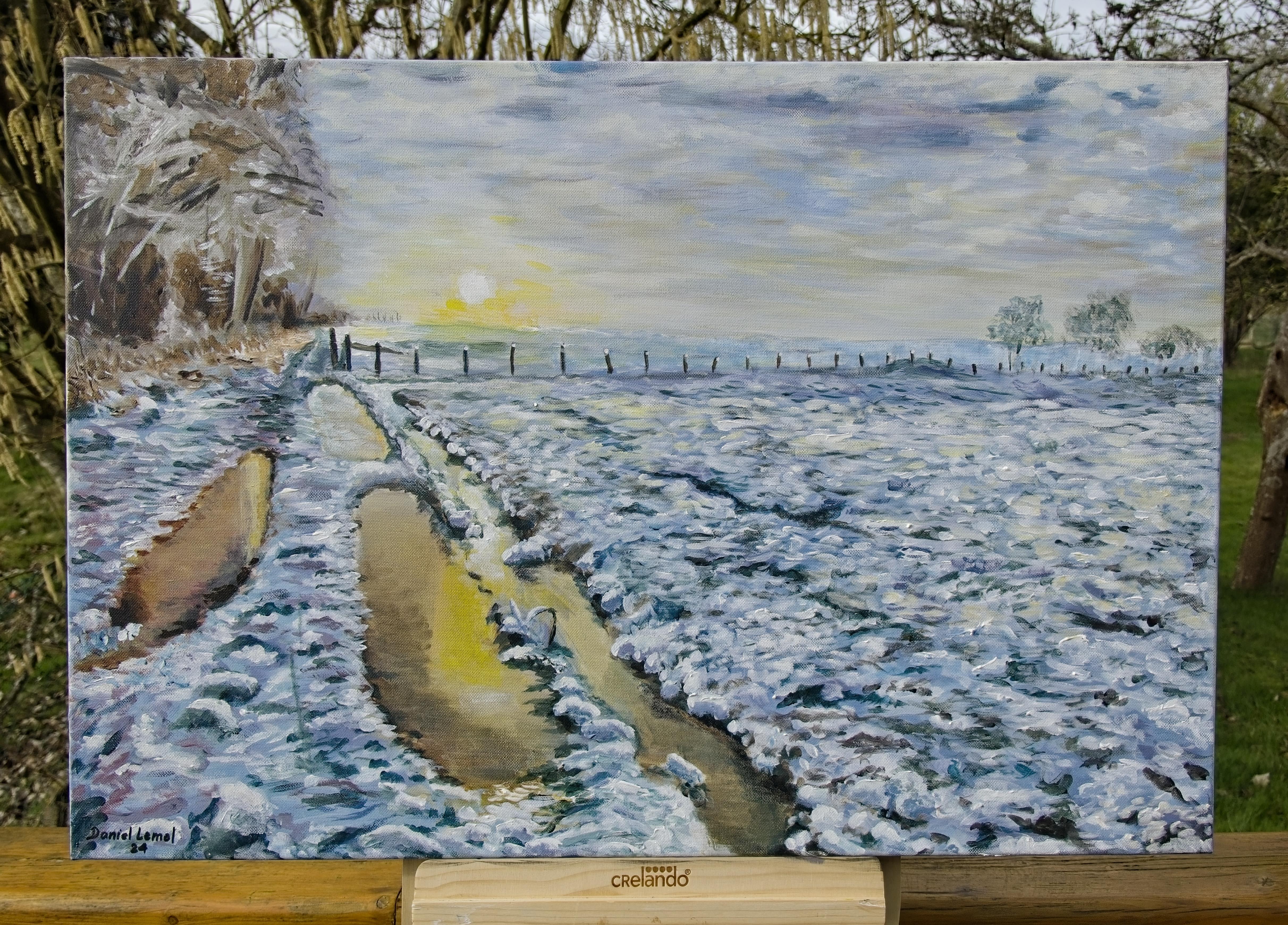 Vers la sente ânes - Saint Pierre-de-Bailleul (Eure)