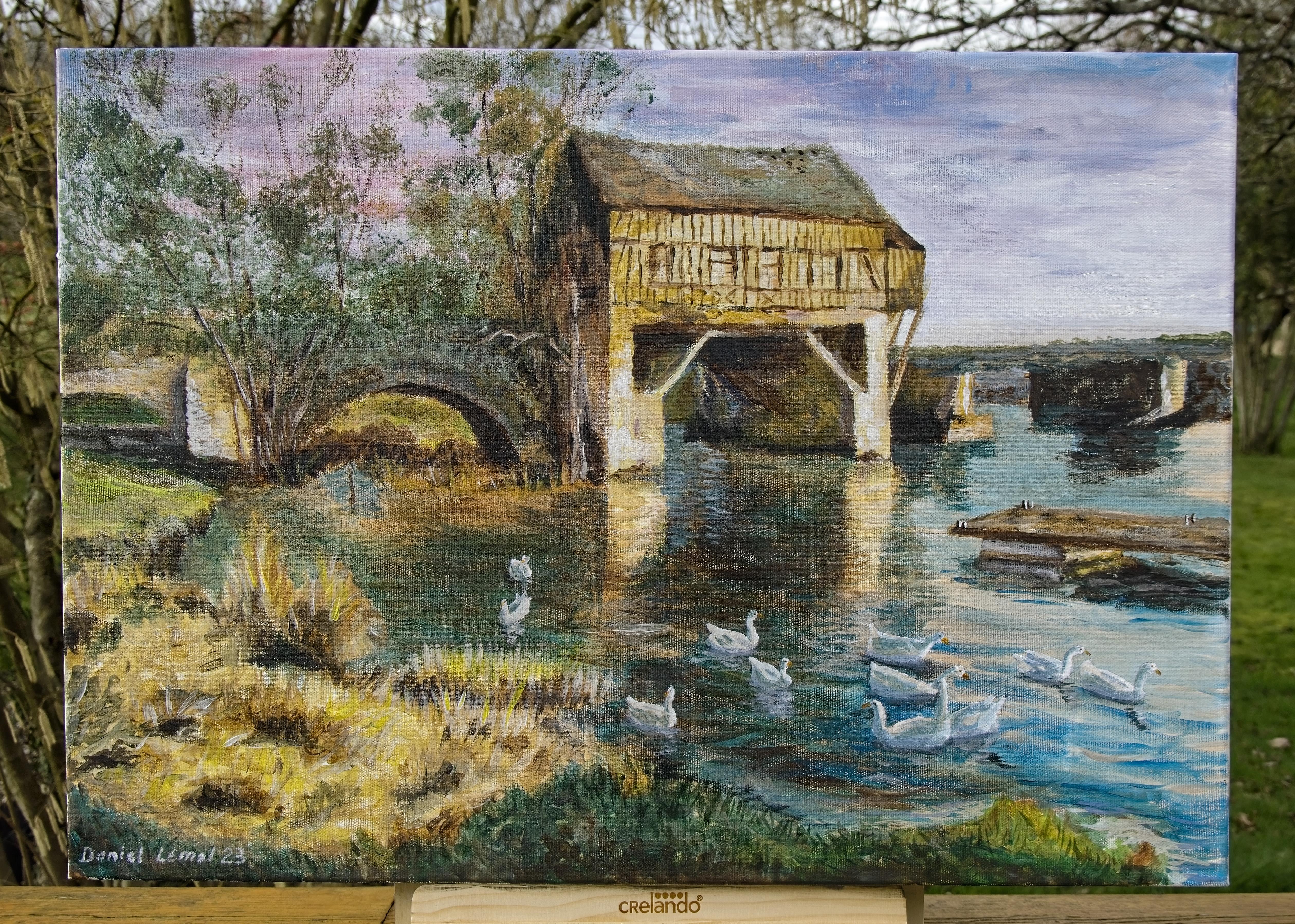 Le vieux moulin de Vernon - (Eure)