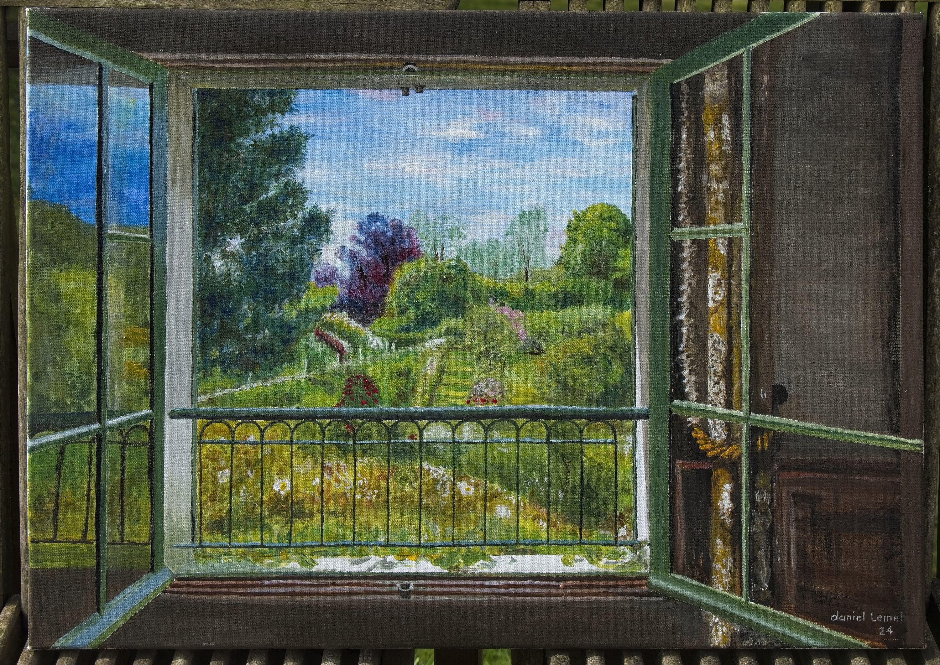 le jardin de la maison de Claude Monet - Giverny (Eure)