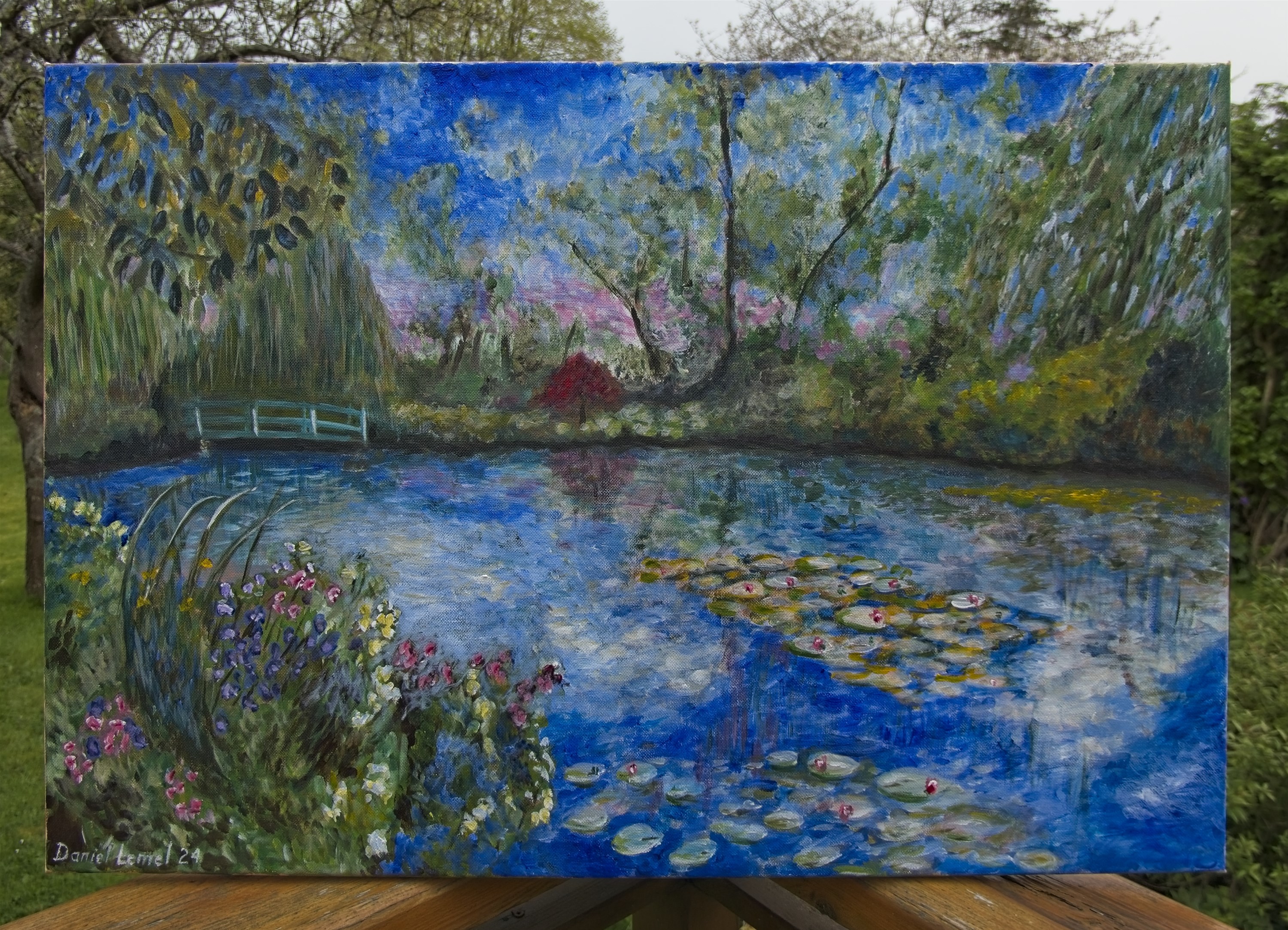 L'étang de la maison de Claude Monet - Giverny (Eure)
