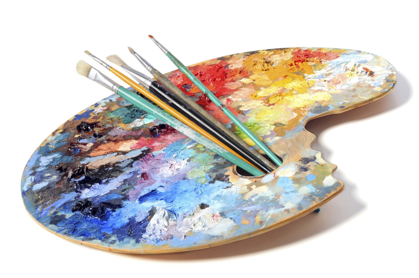 Page De Garde Arts Plastiques Palette De Painture Peintographie