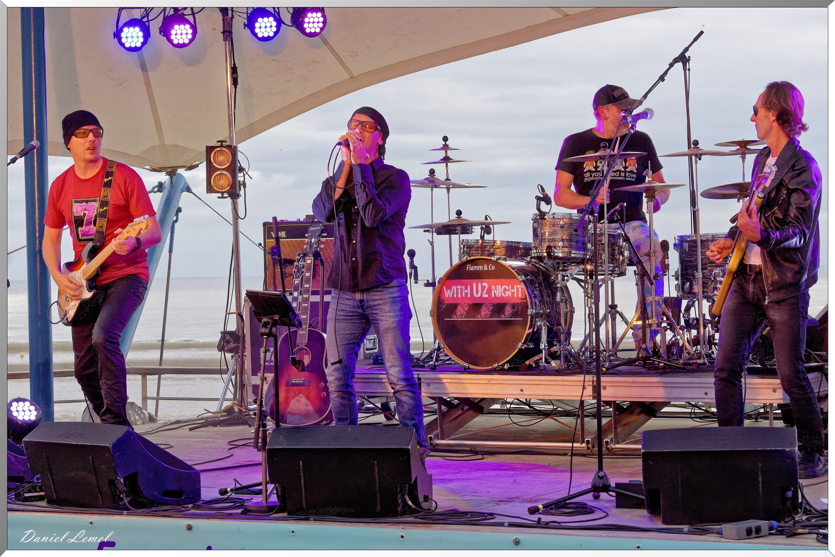 Concert - 'With-U2'  à Villers-sur-Mer