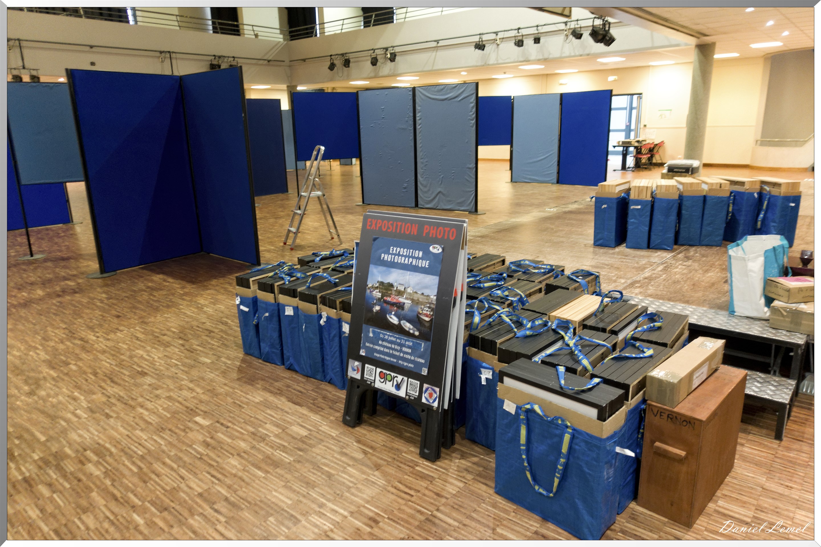 Rassemblement des cadres photos