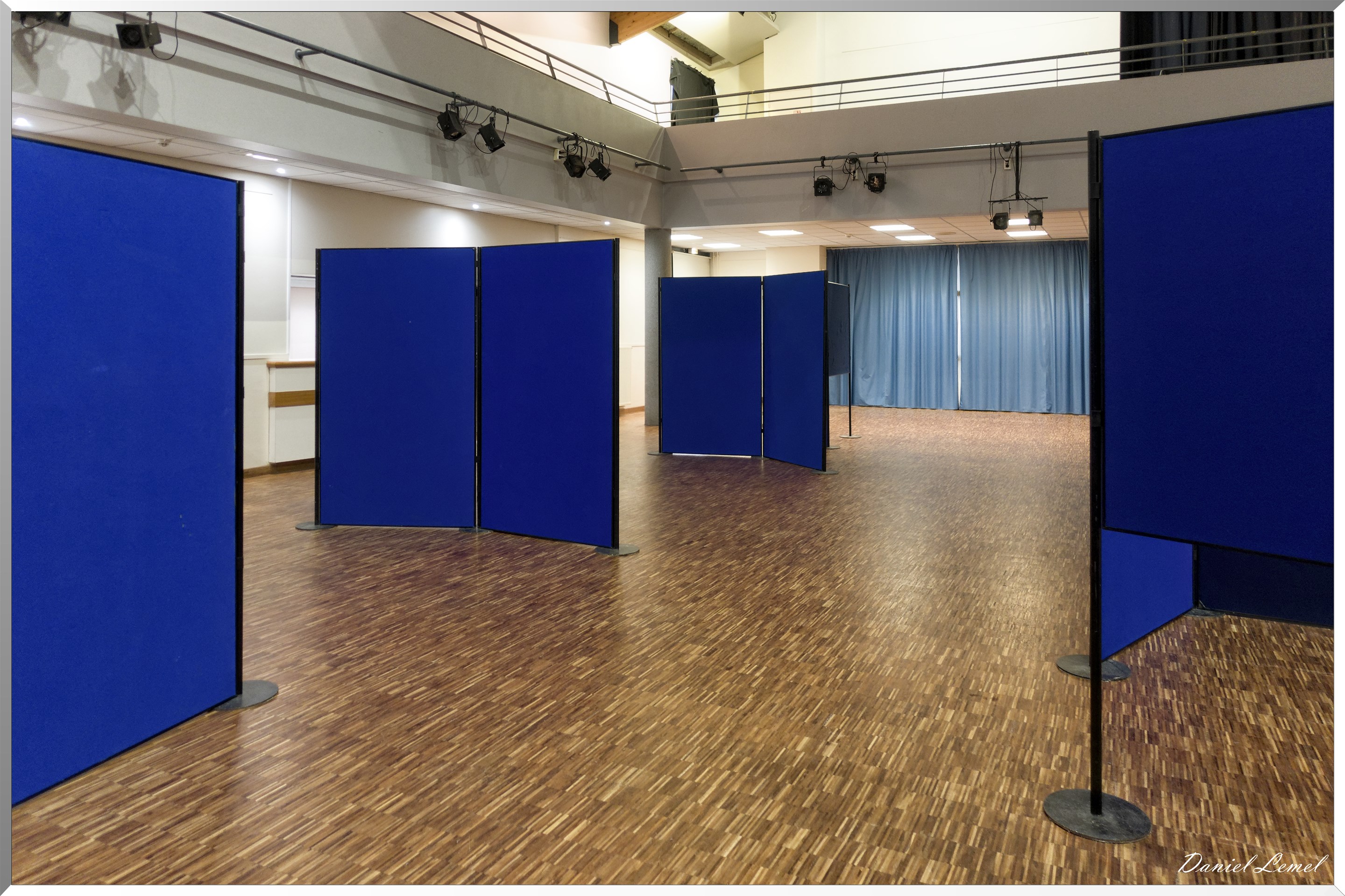 Positionnement des paravents portes photos