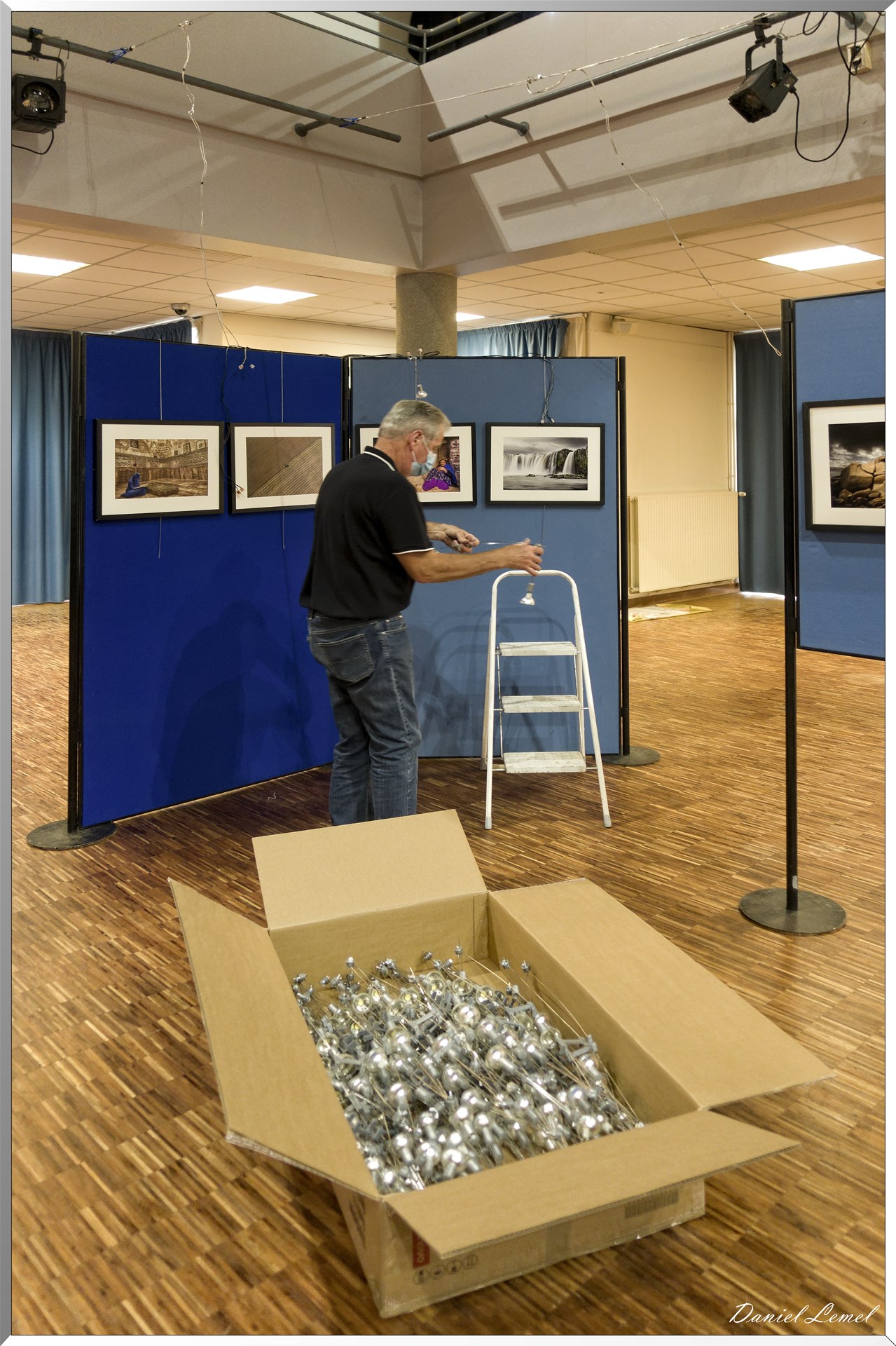 Positionnement des éclairages Led