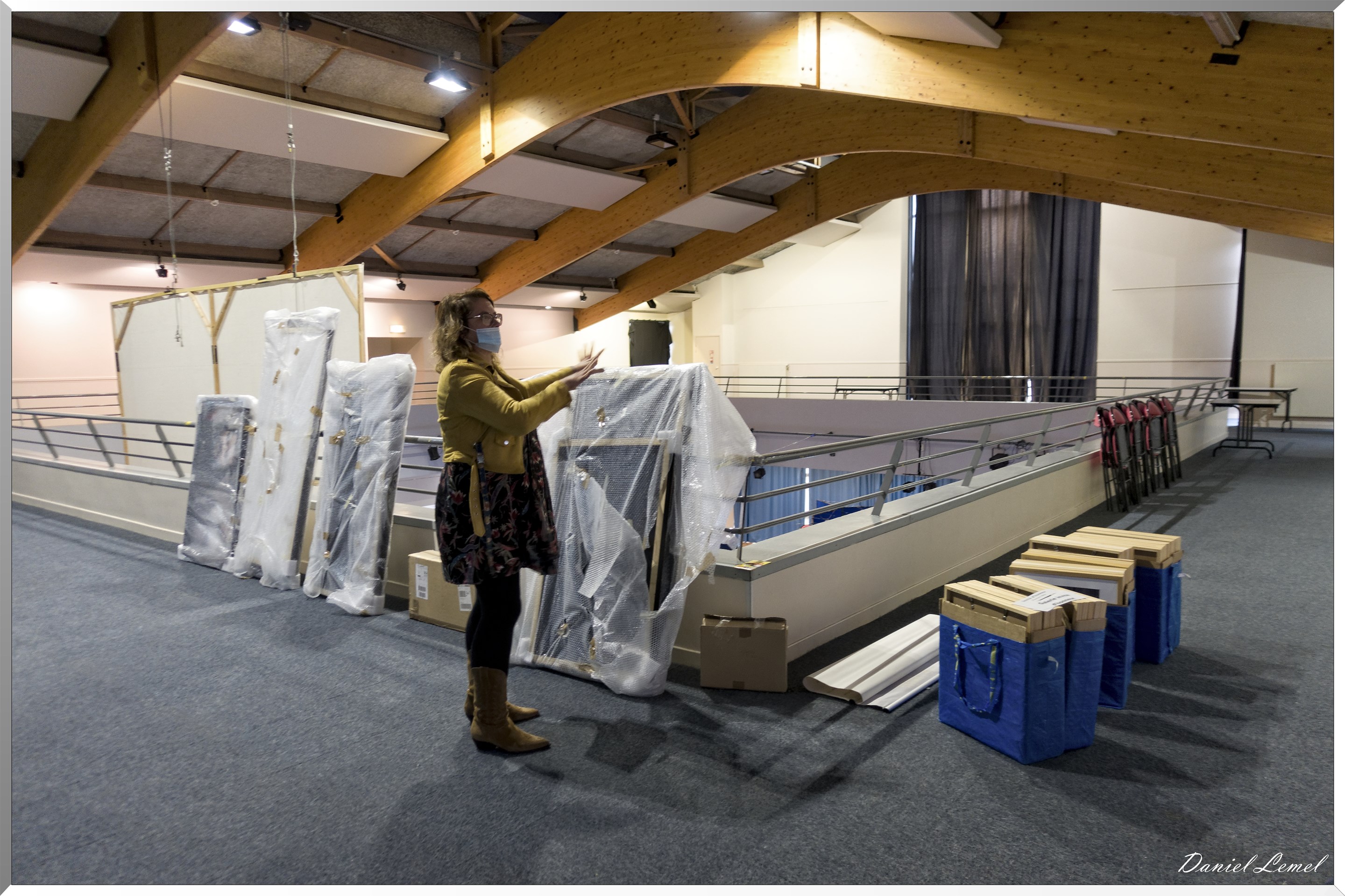 Arrivée de l'invité d'honneur