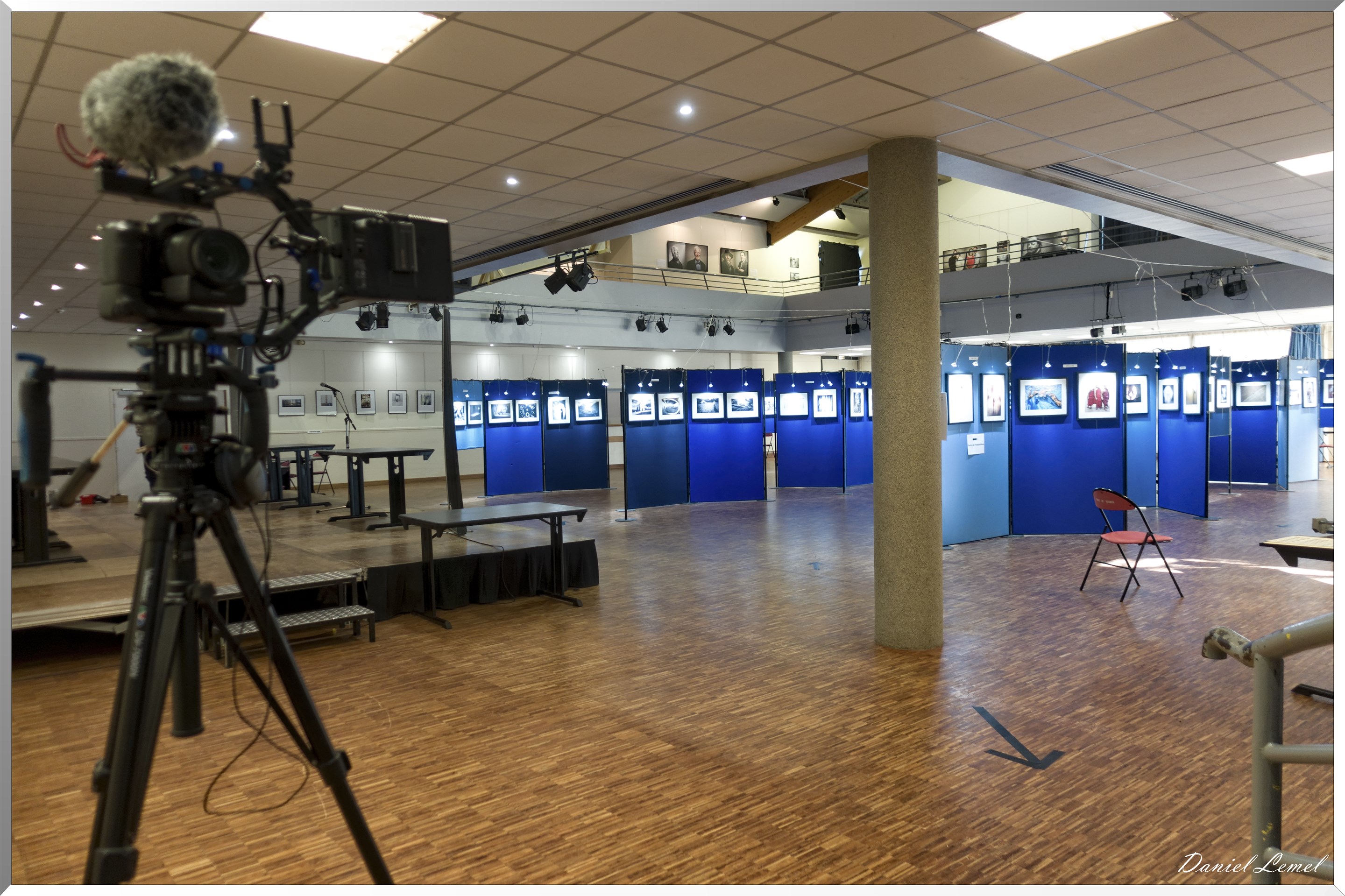 Prêt à l'ouverture du salon