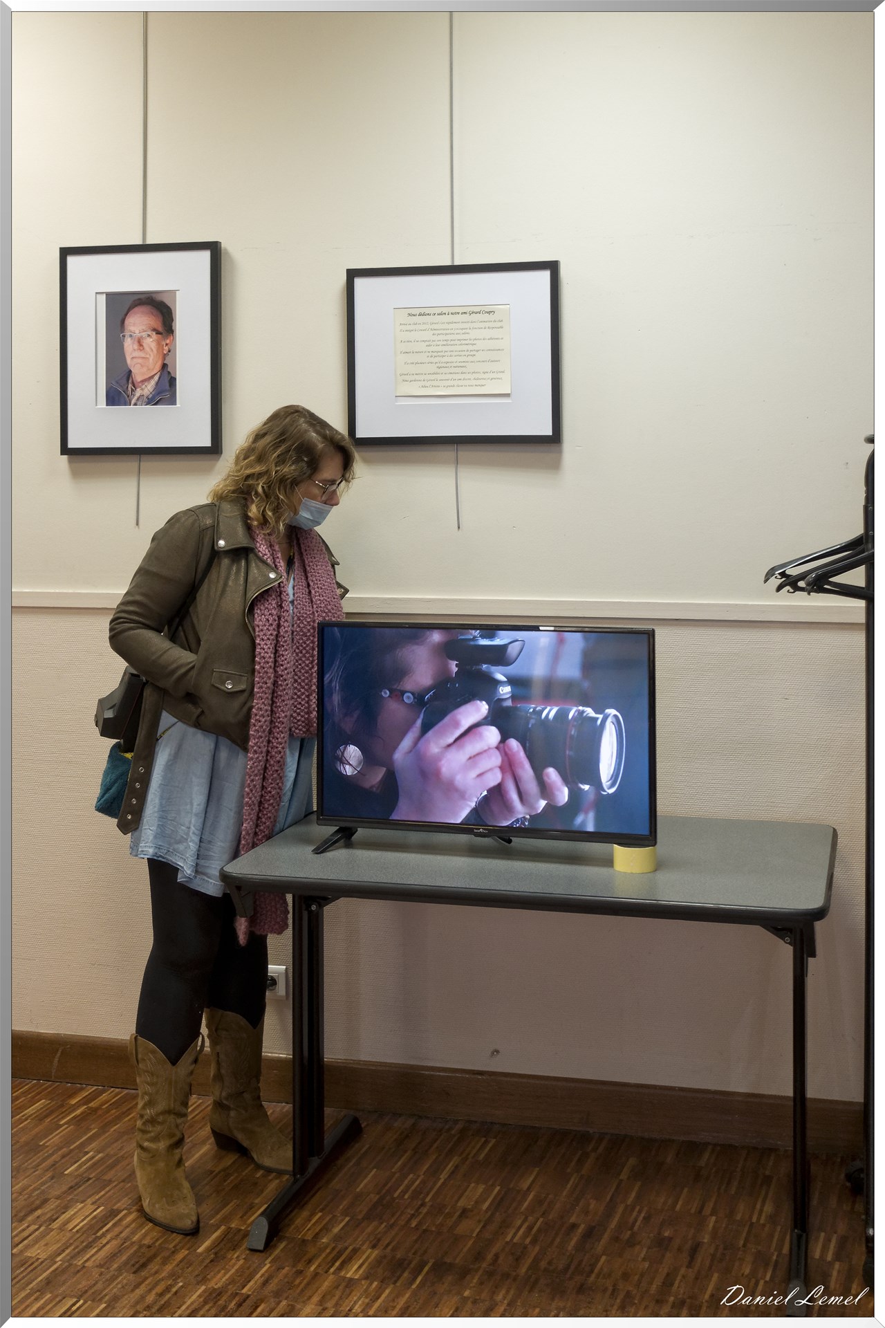 Vérification du fonctionnement de la Vidéo crée par l'invité d'honneur