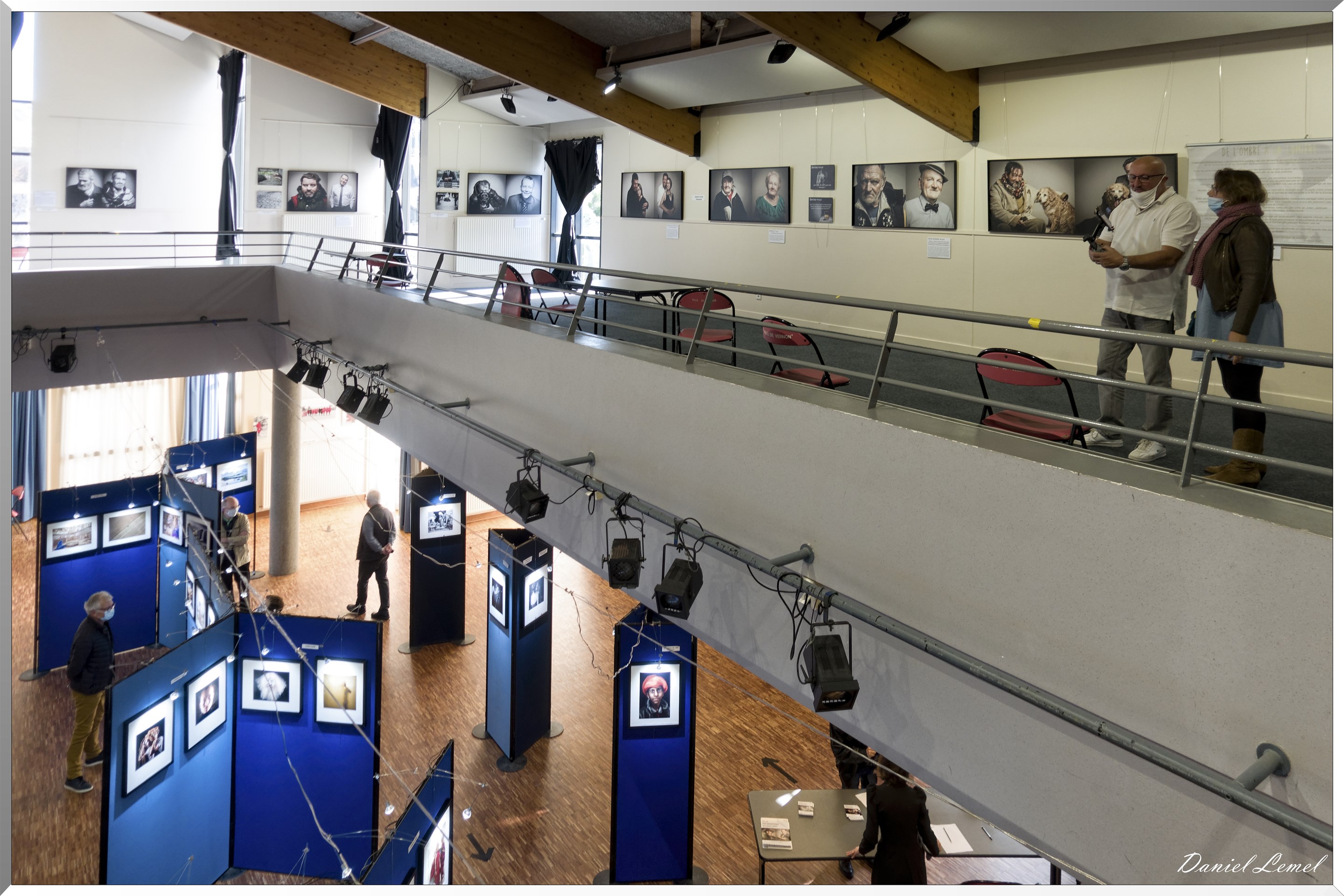 Entrée des visiteurs