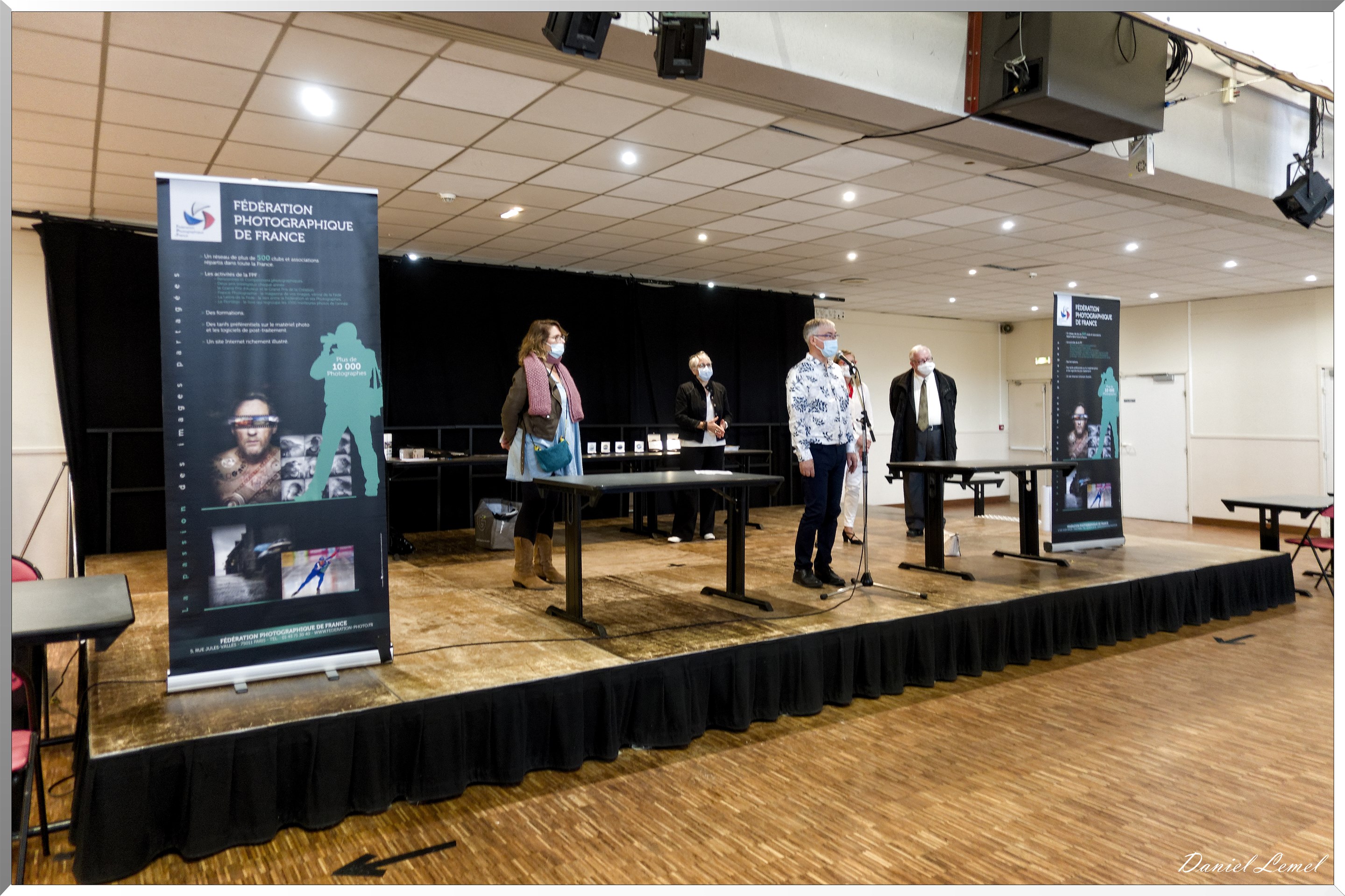 Vernissage - Présentation du salon par le Président du salon