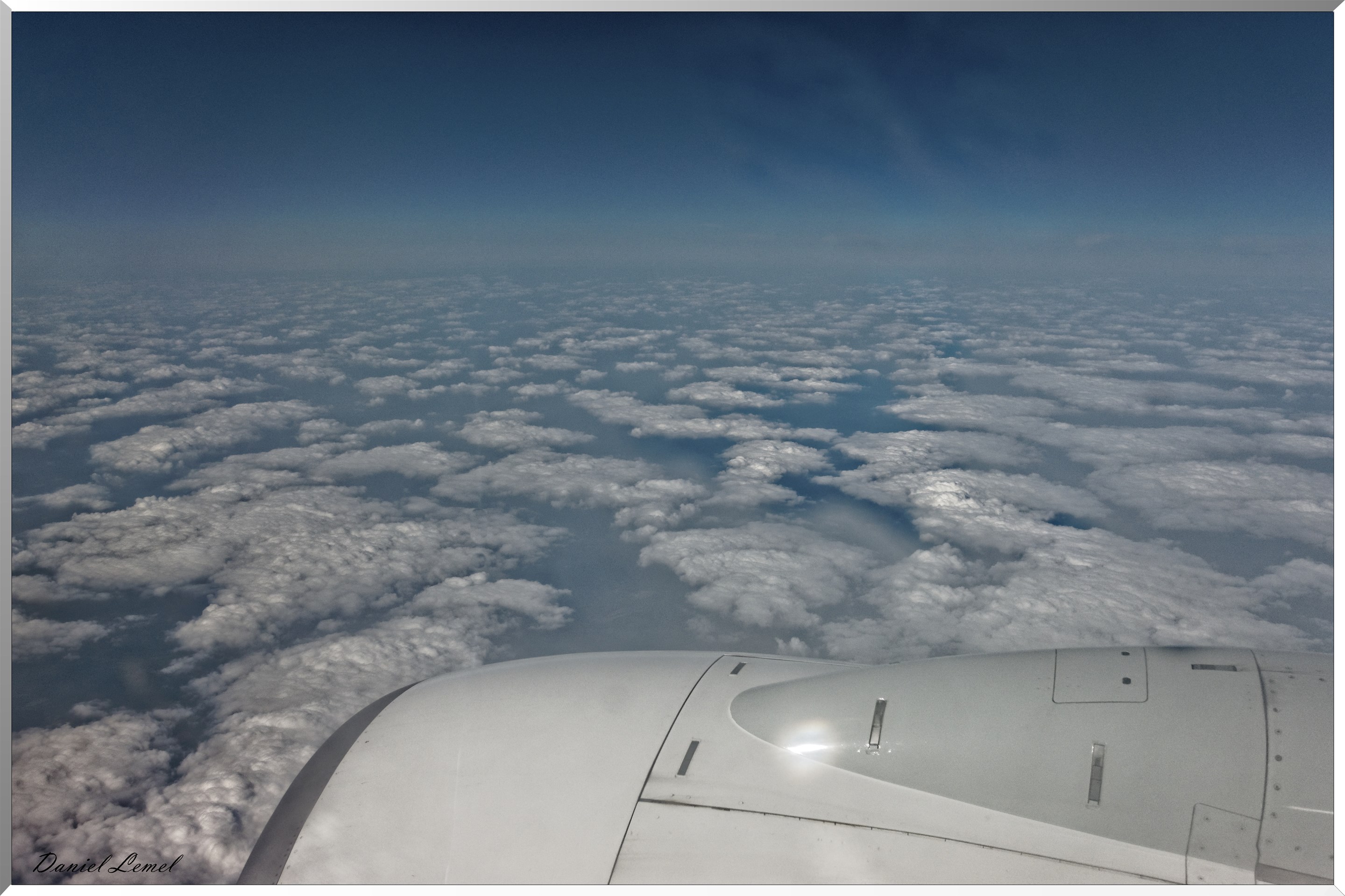 Vol au dessus des nuages