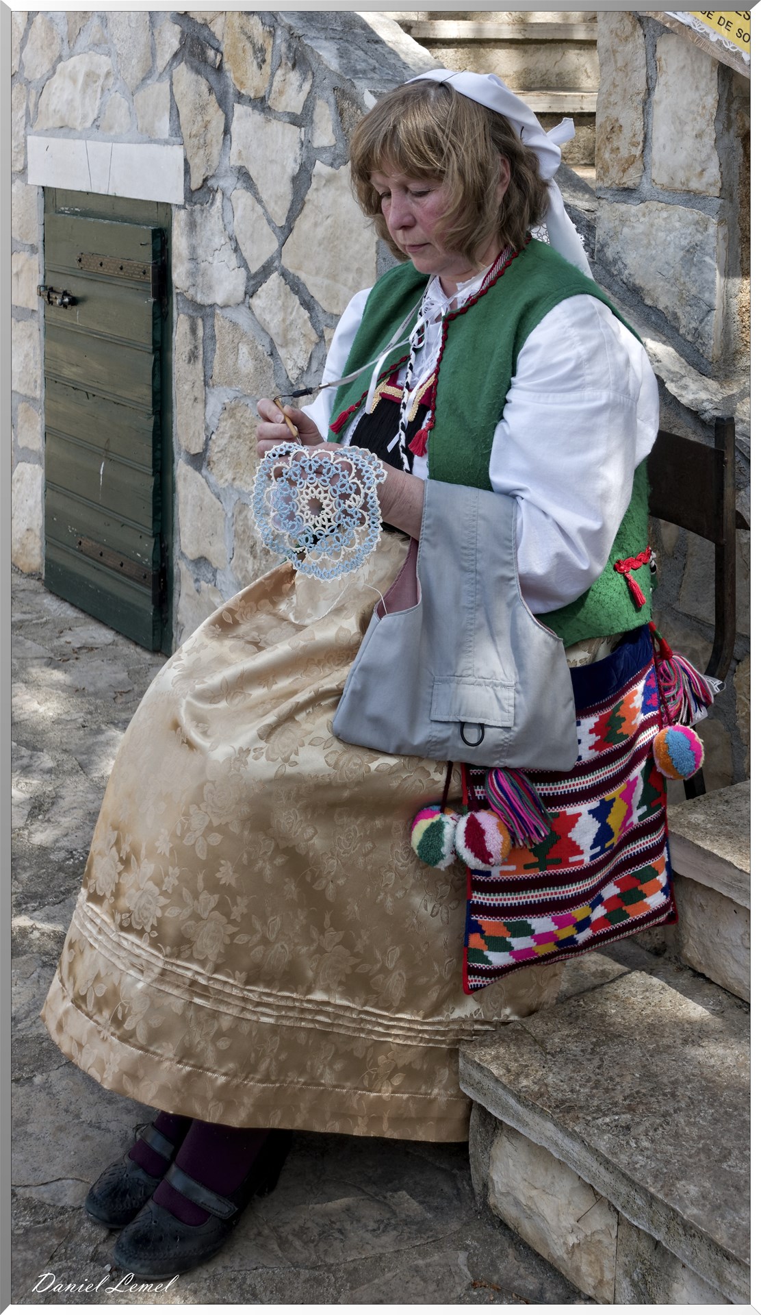 Brodeuse traditionnelle