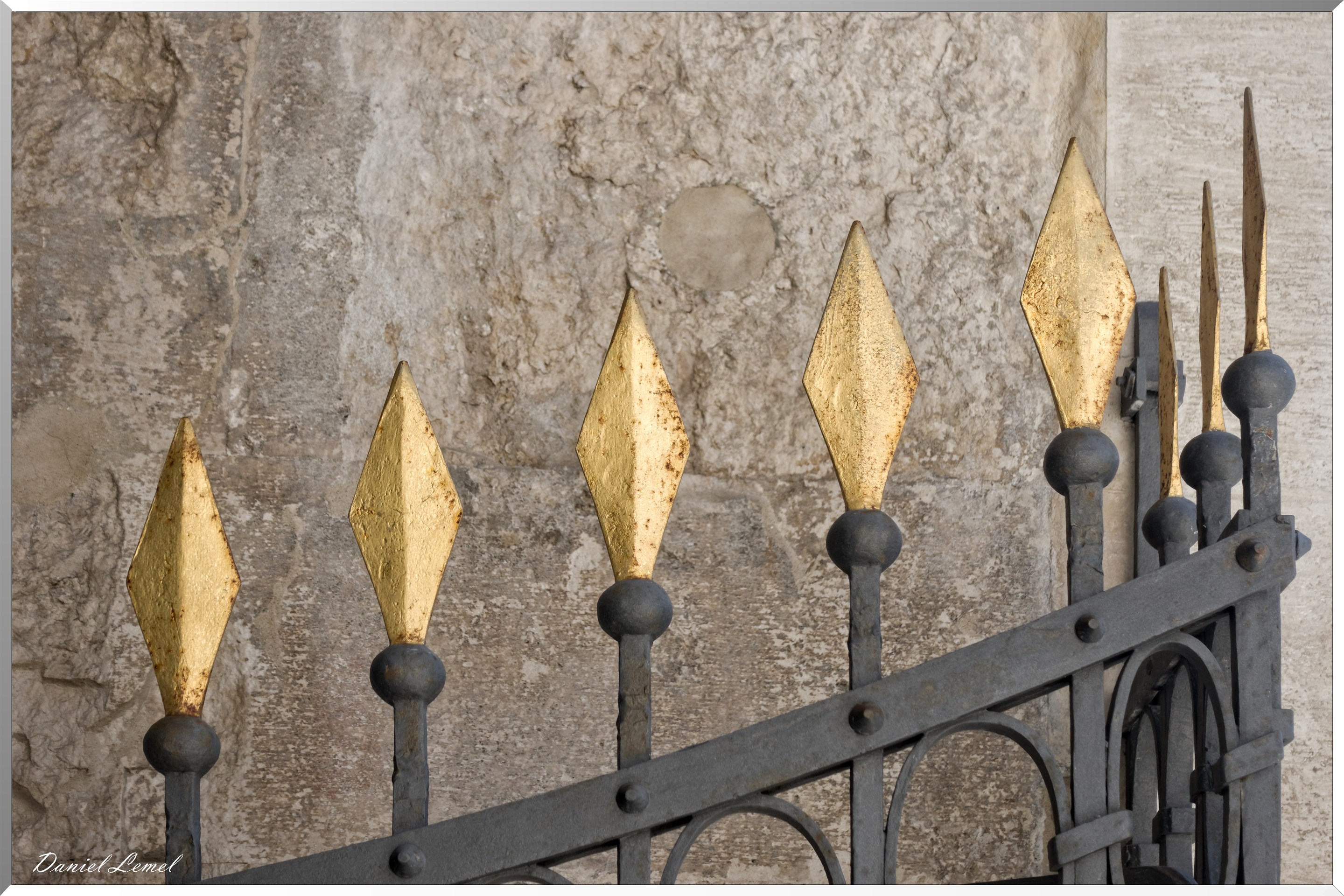 Détail de grille d'entrée