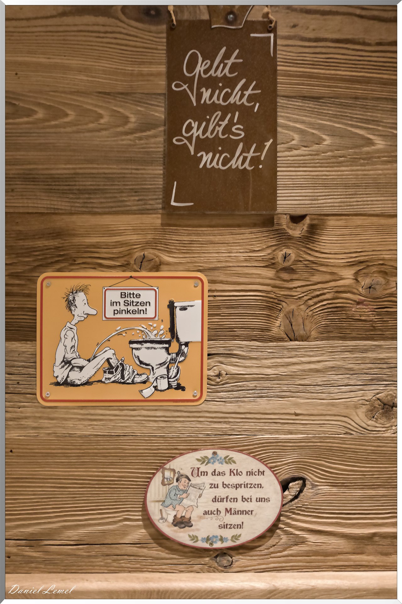 Gramai-Alm - WC du restaurant