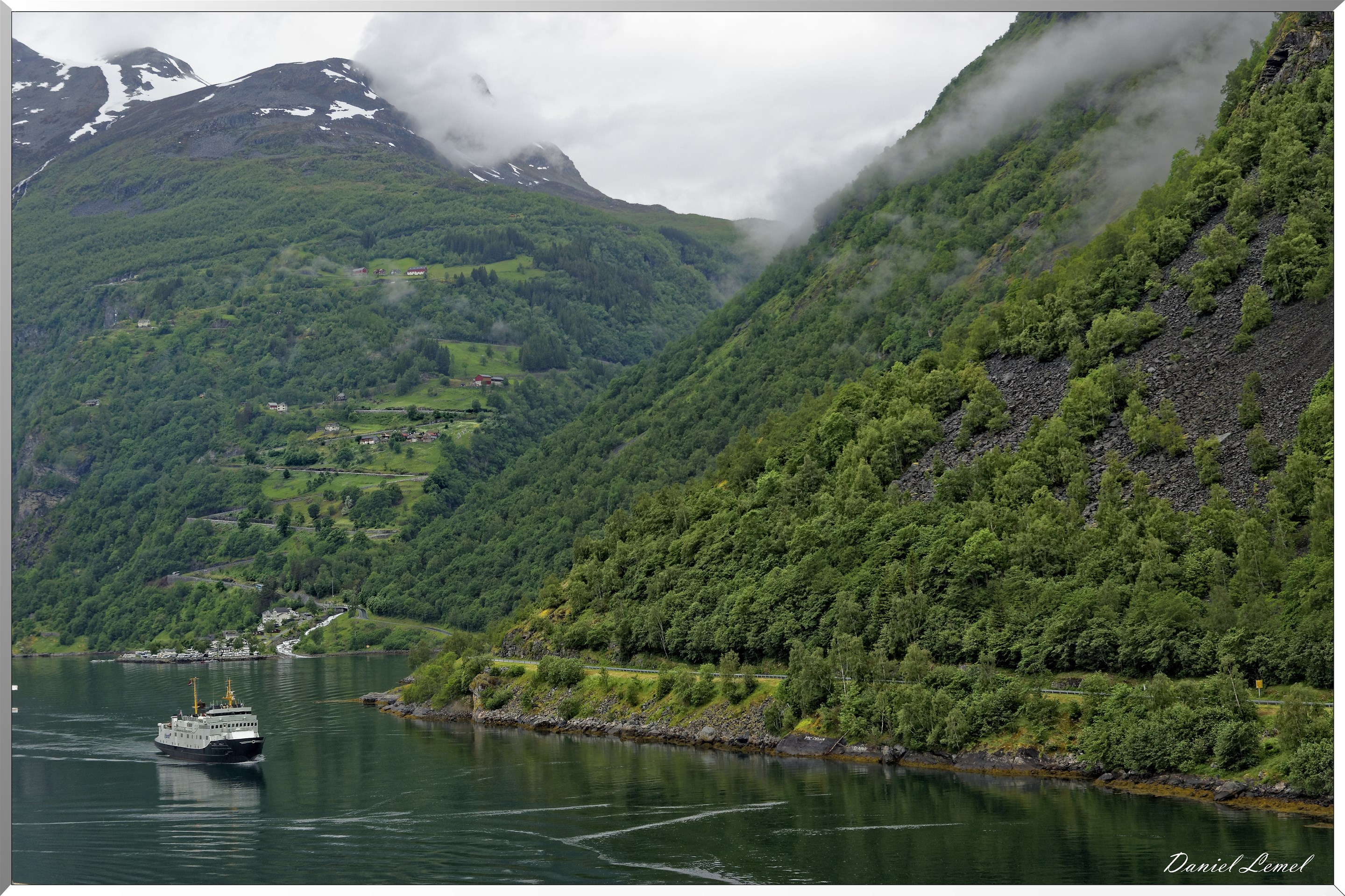 Arrivée à Geiranger
