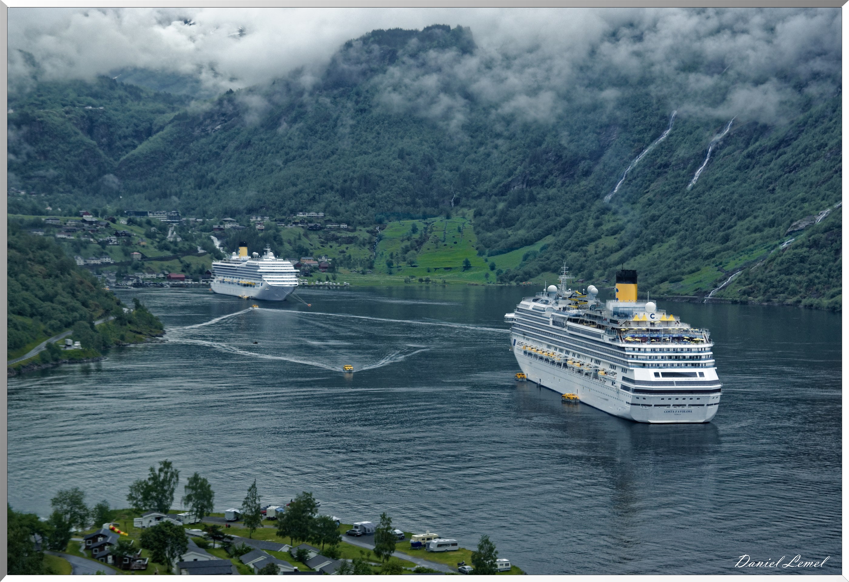 Arrivée à Geiranger
