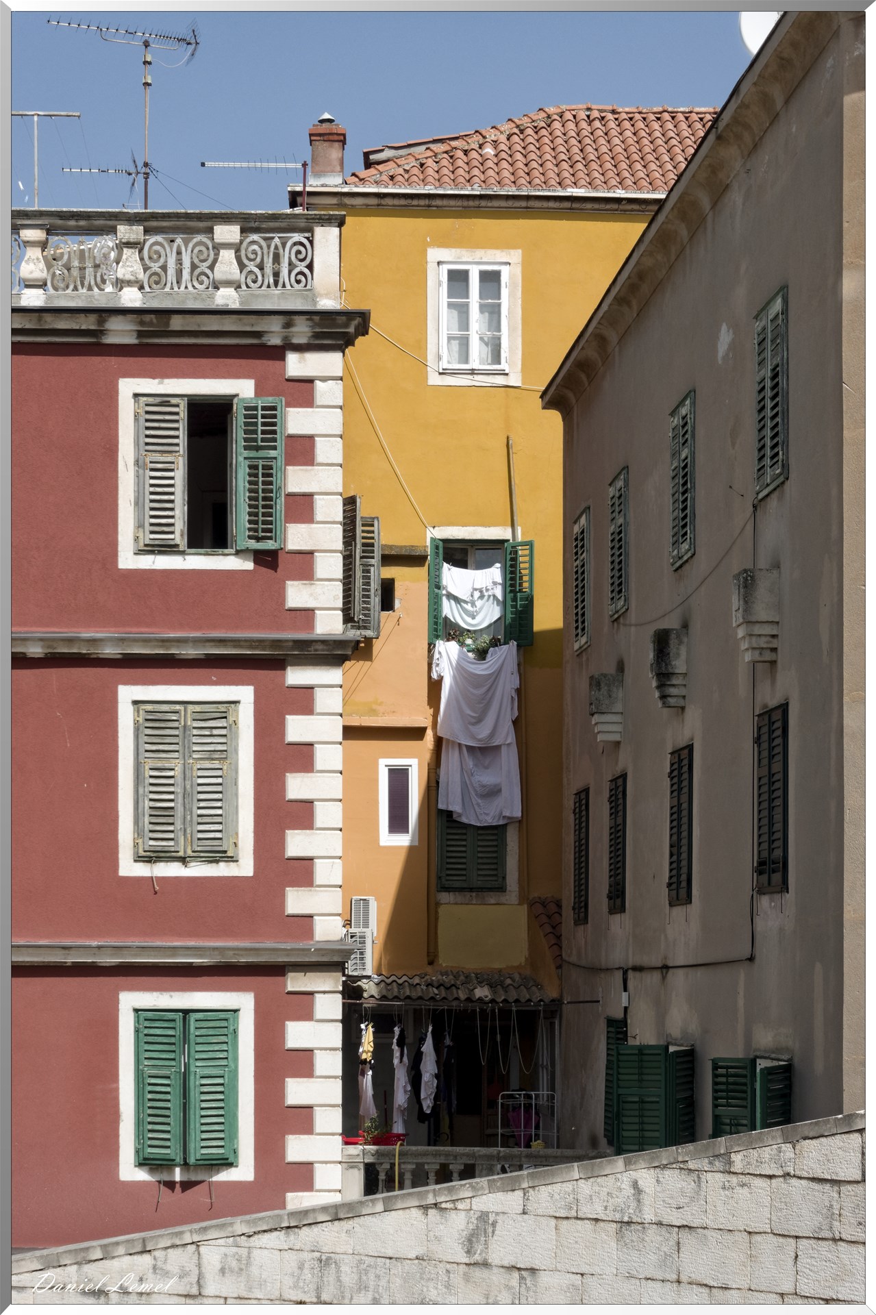 Façades de maisons