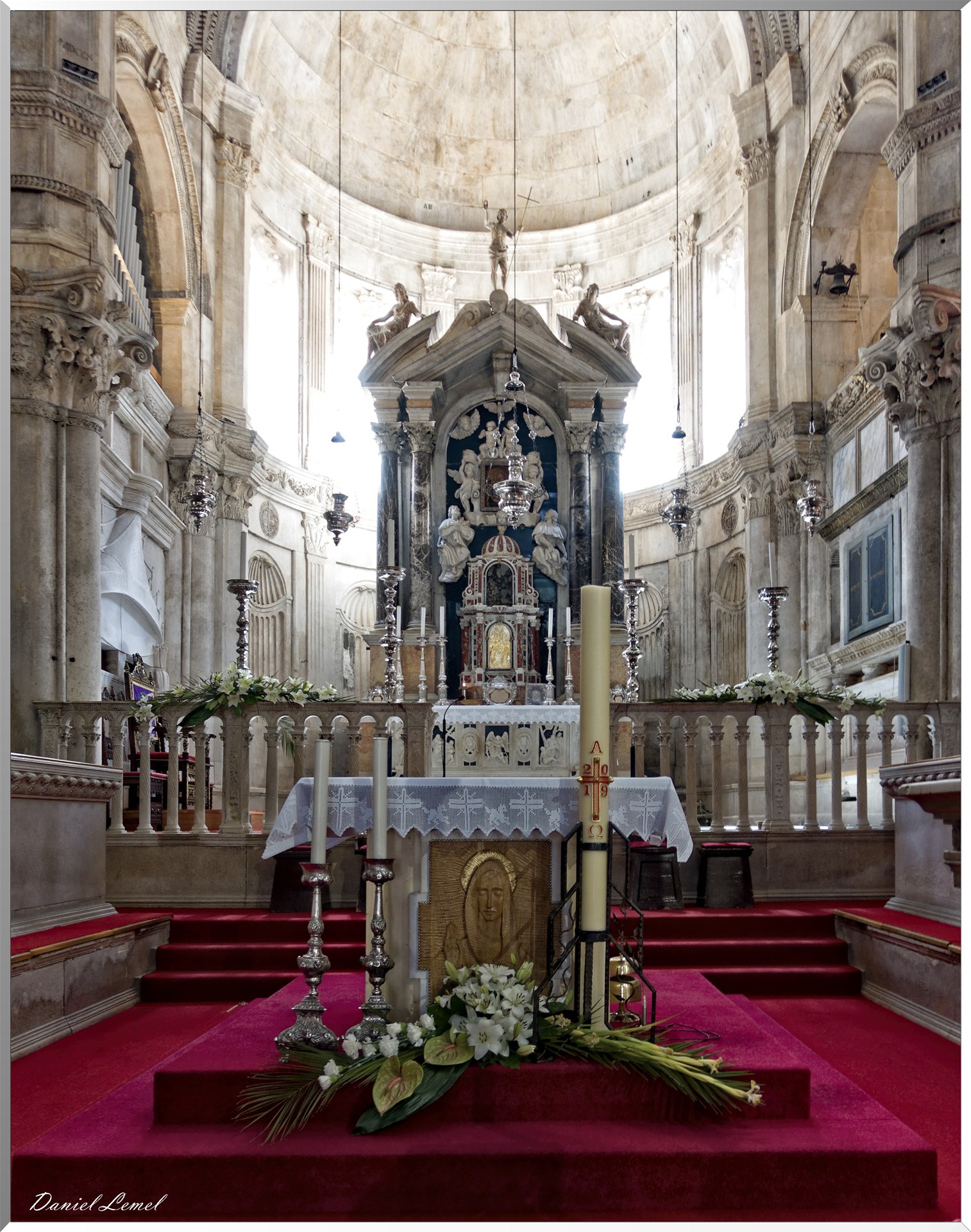 Intérieur de la cathédrale St Jacques